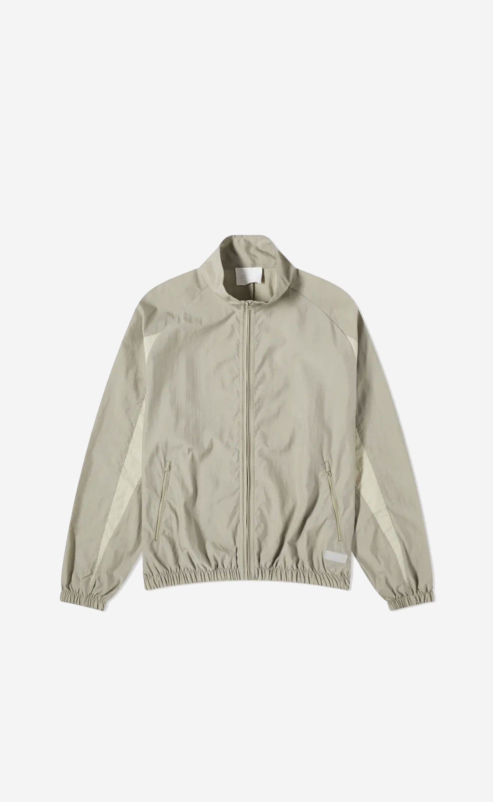 RIPSTOP TRACK JACKET BEIGE IVORY