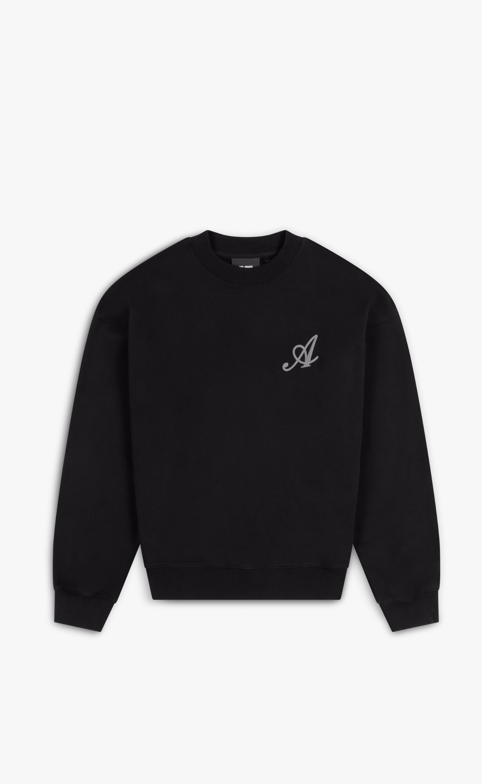 ROOK EMBROIDERED BLACK CREWNECK
