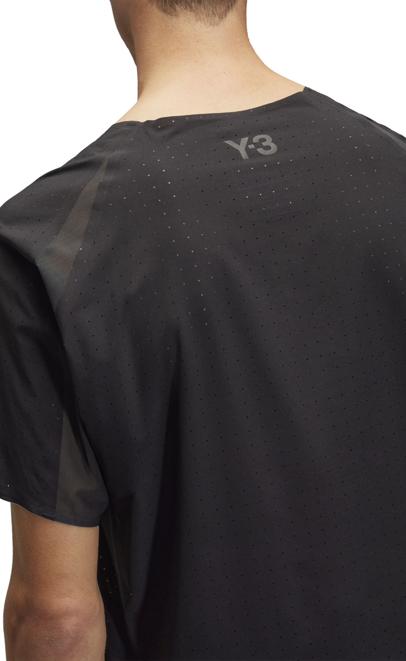 RUNNING BLACK T-SHIRT