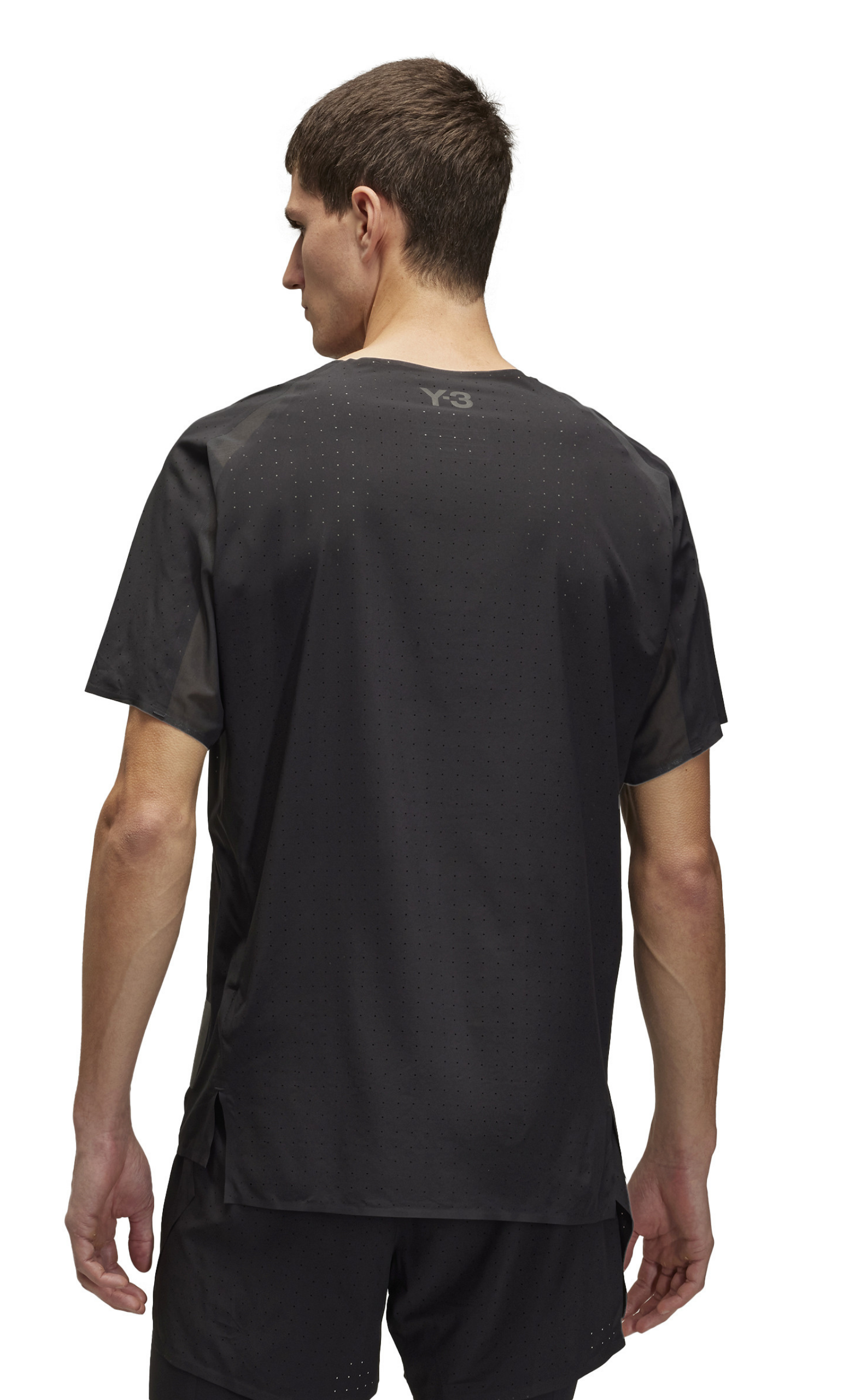RUNNING BLACK T-SHIRT