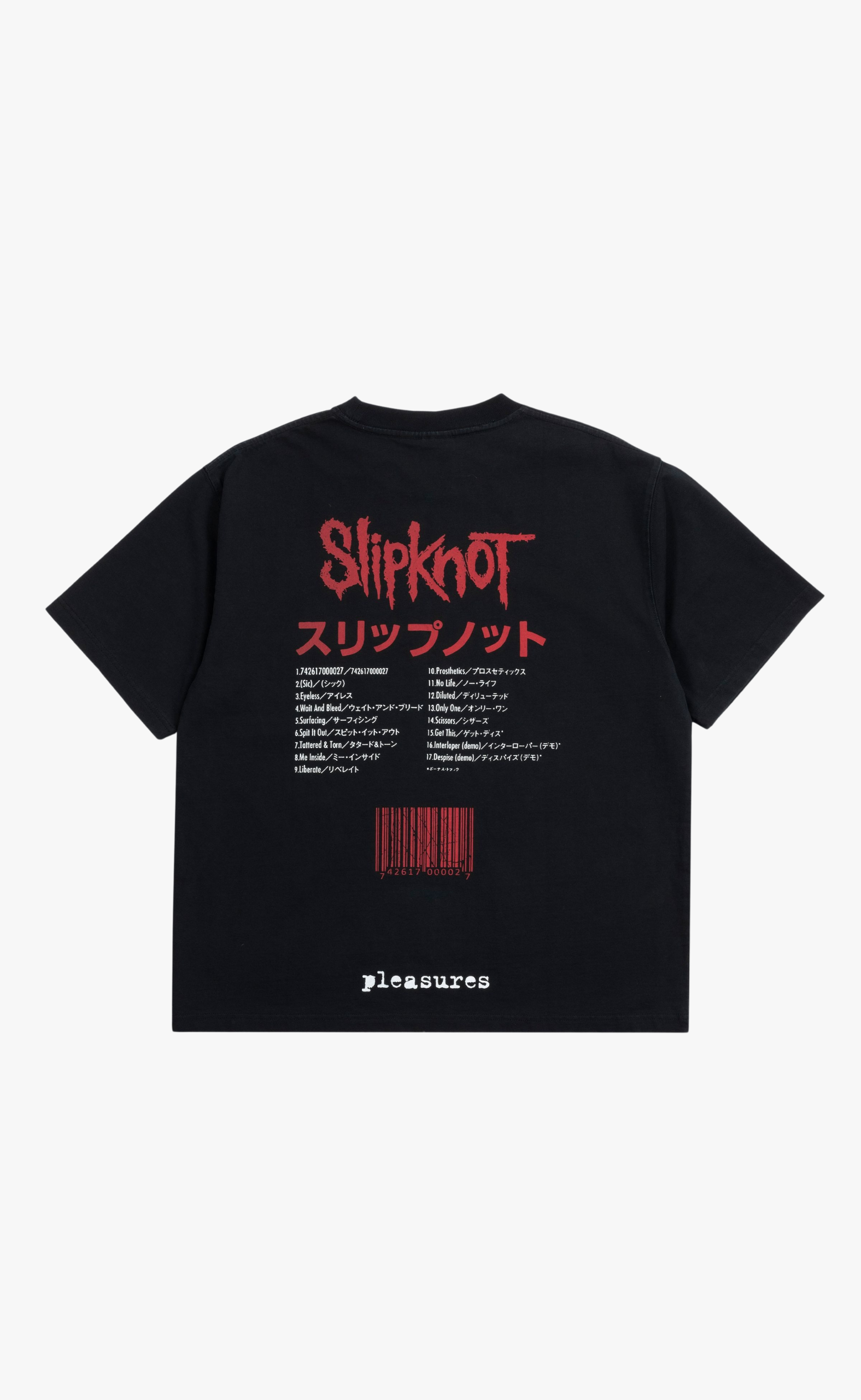 SELF TITLED HEAVYWEIGHT BLACK T-SHIRT