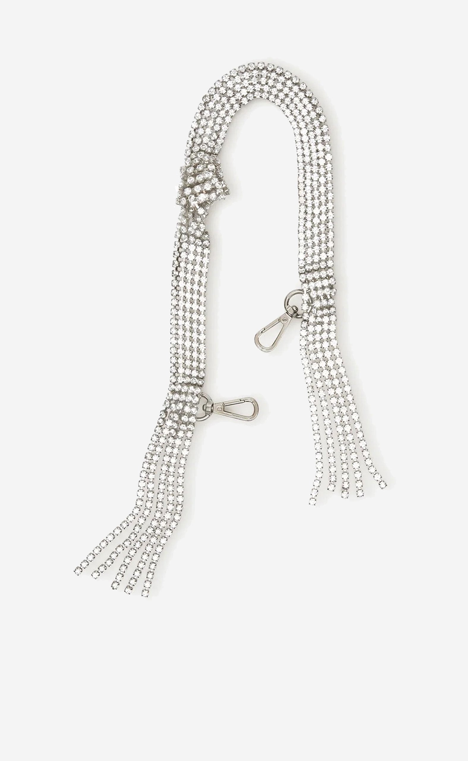 SHORT BLING SHOULDER STRAP CRYSTAL