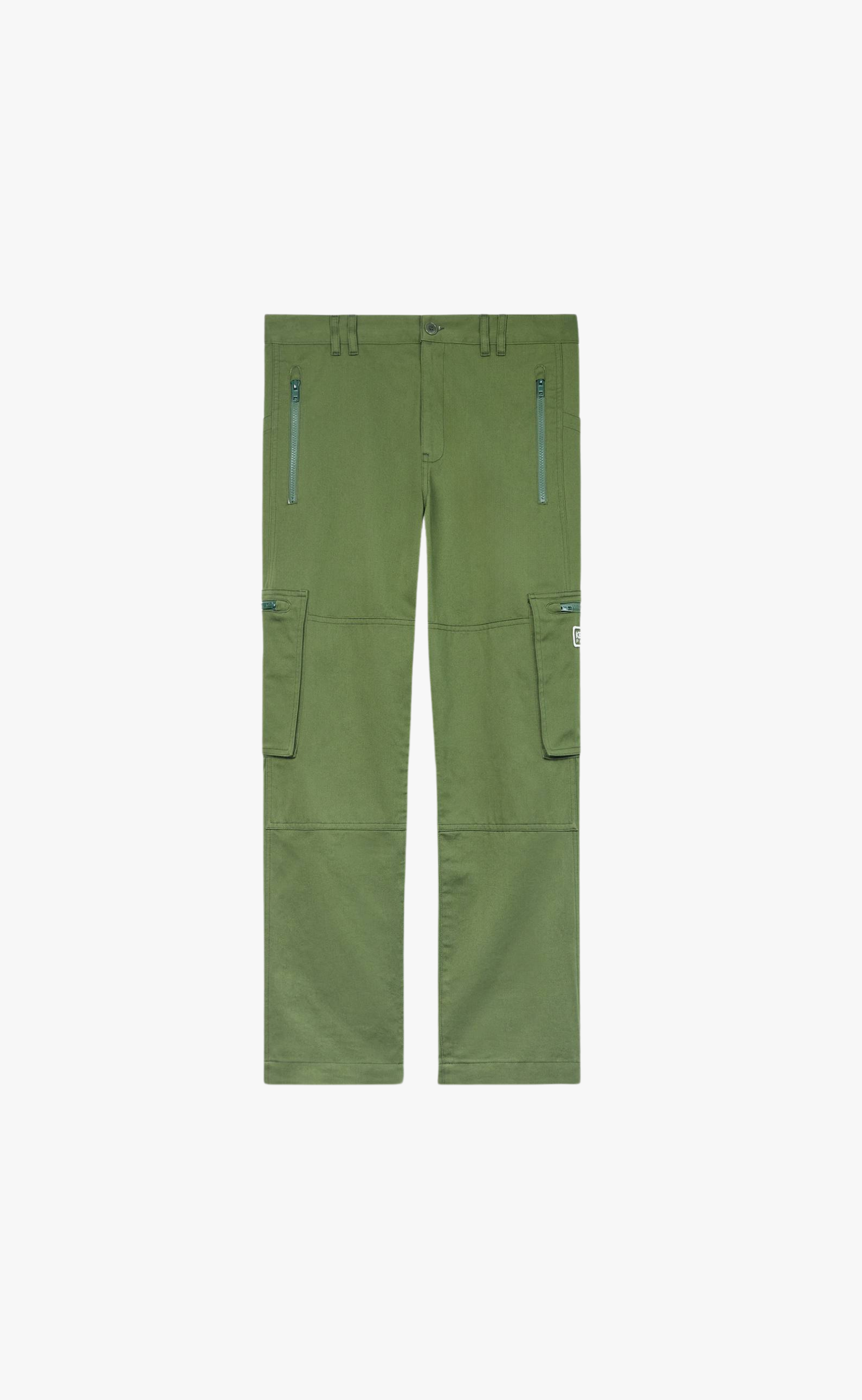 SLIM CARGO DARK KHAKI PANTS