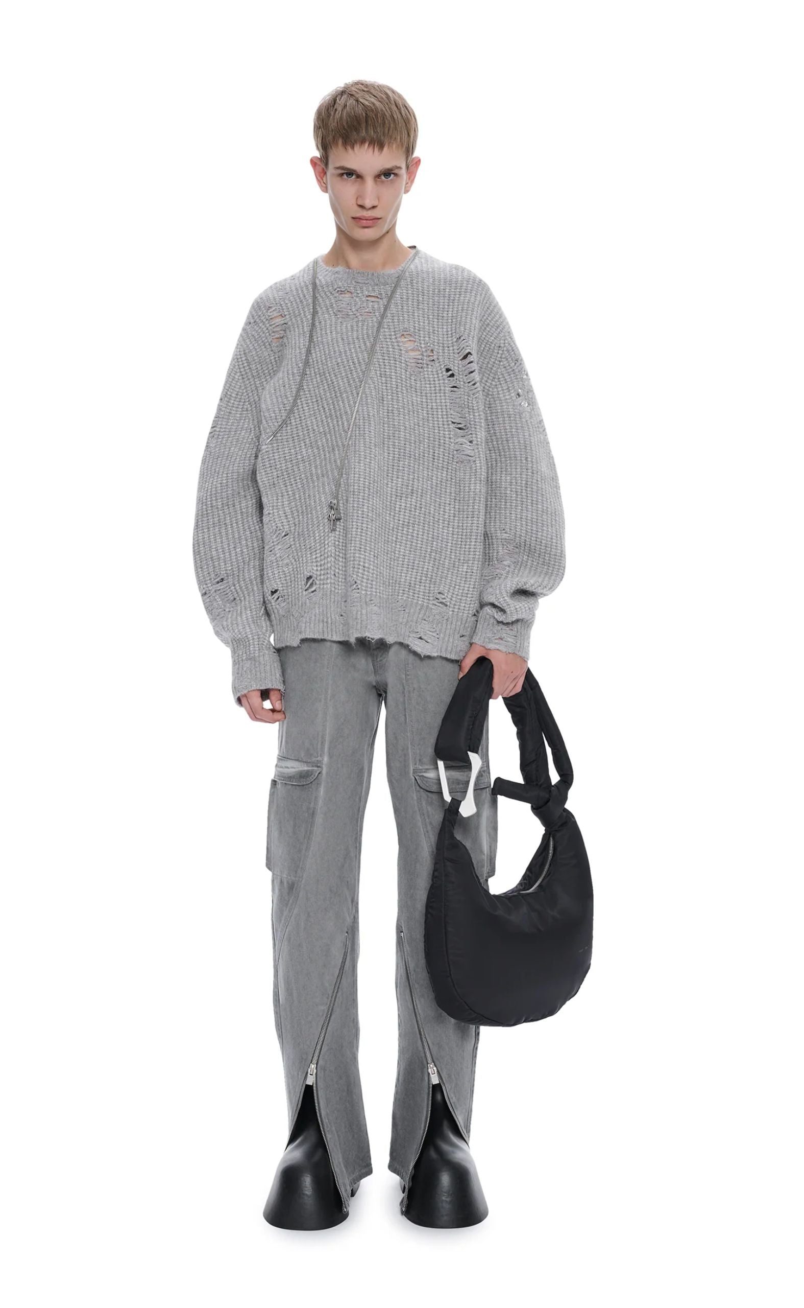 ATTACHE TOTE BLACK BAG