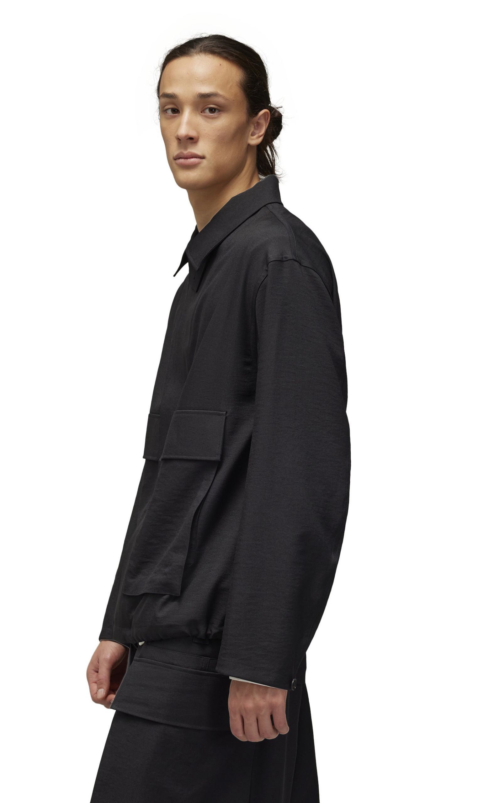 SPORT UNIFORM COACH BLACK JACKET