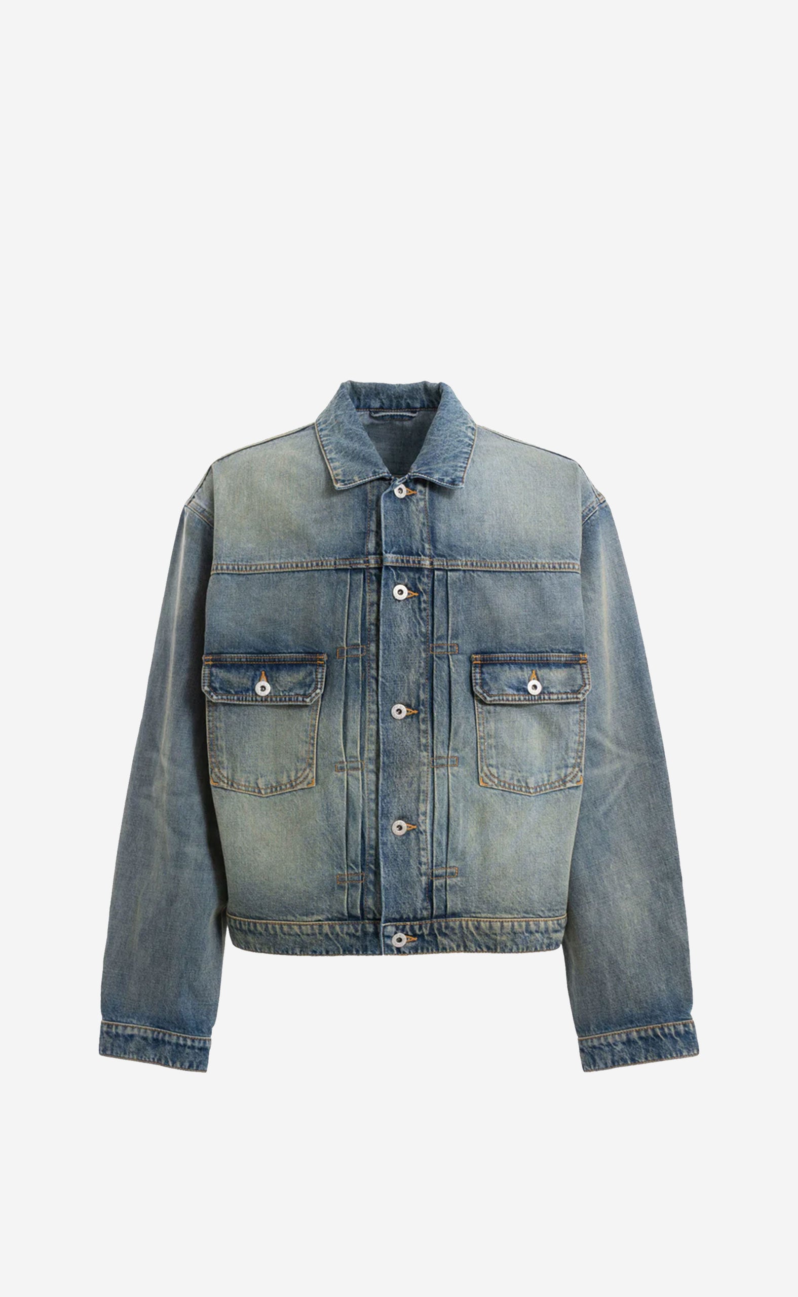 STONE BL DIRTY BLUE DENIM STONE BLEACH DIRTY DENIM TRUCK