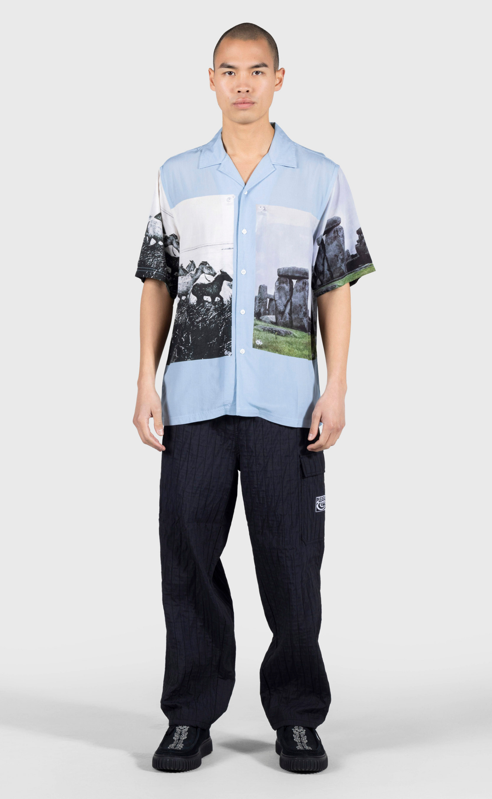 STONE HORSE BLUE SHIRT