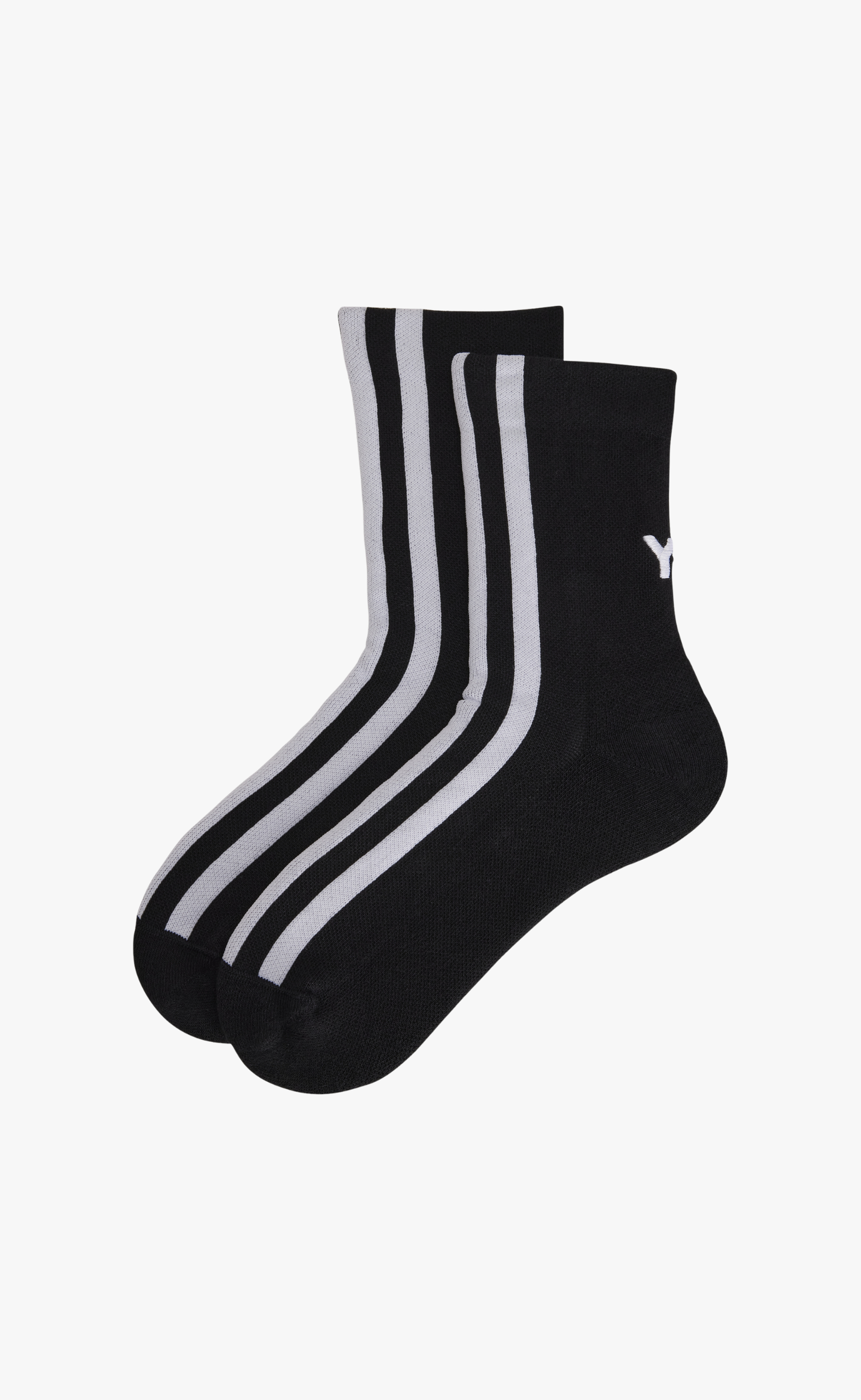 STRIPES BLACK SOCKS