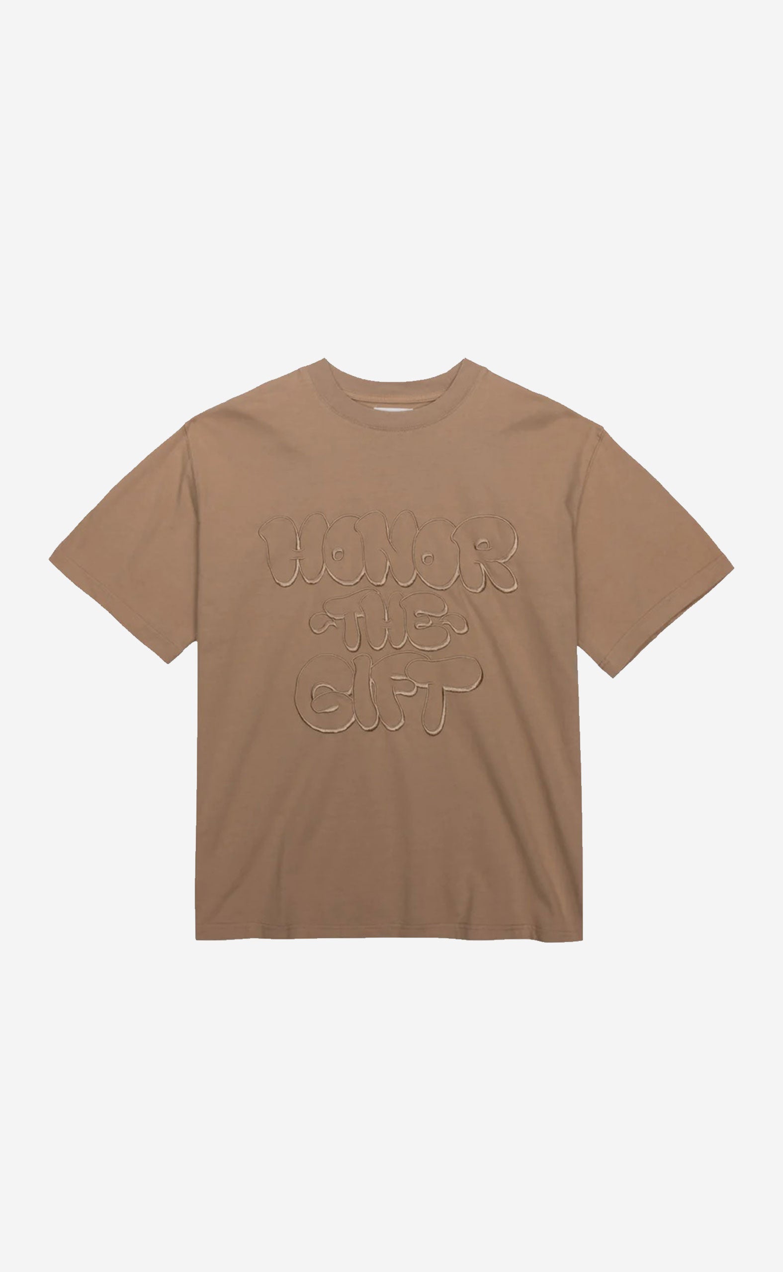 TAN C-FALL AMP'D UP TEE