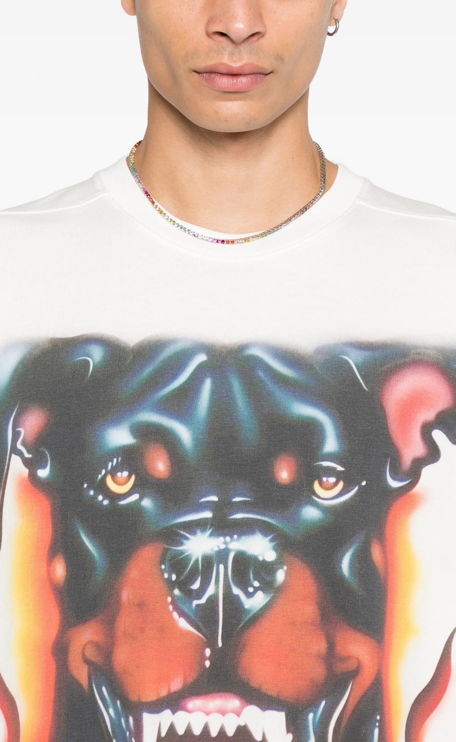 THE BOY DOG WHITE T-SHIRT