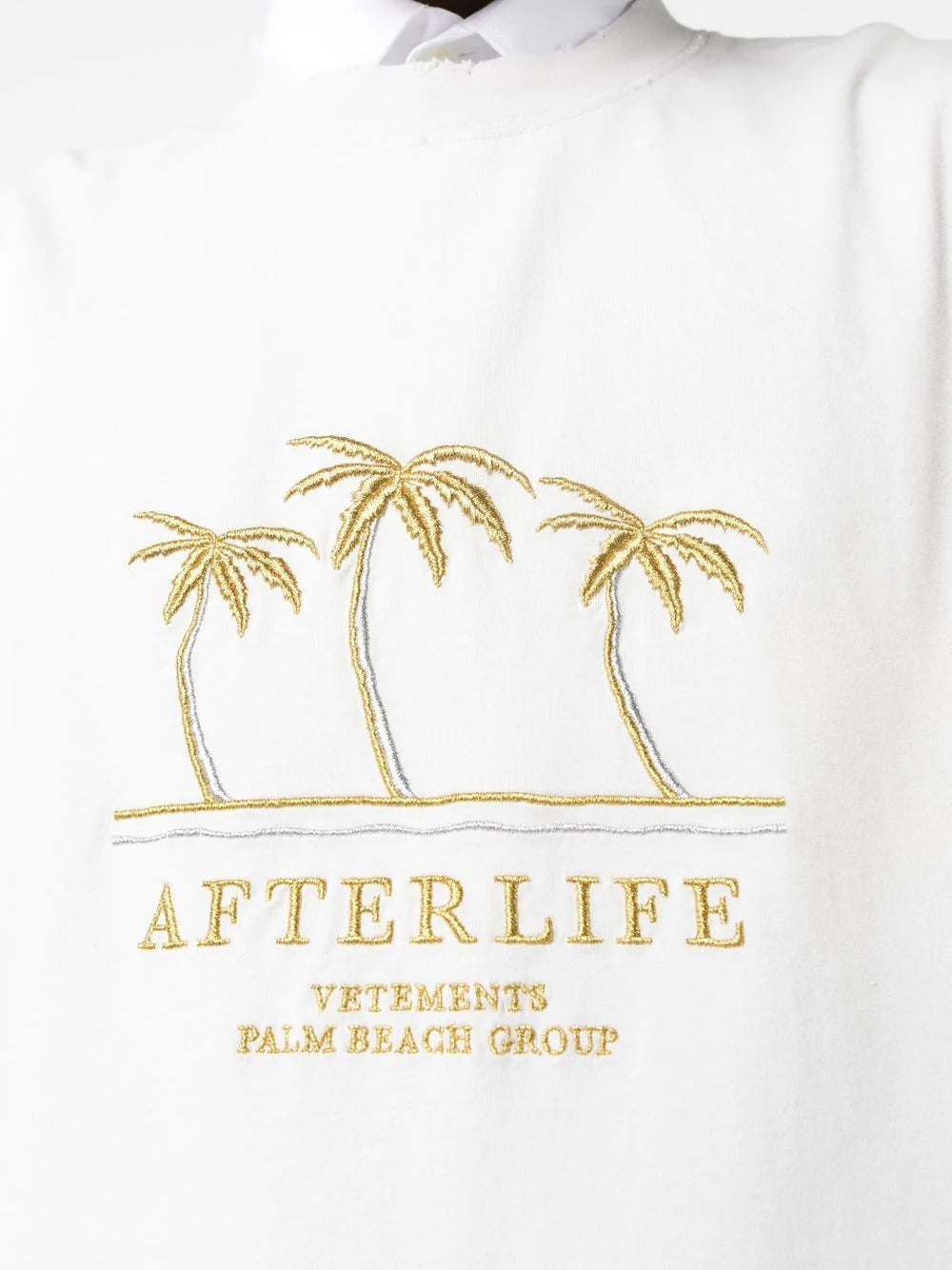 EMBROIDERED AFTERLIFE T-SHIRT