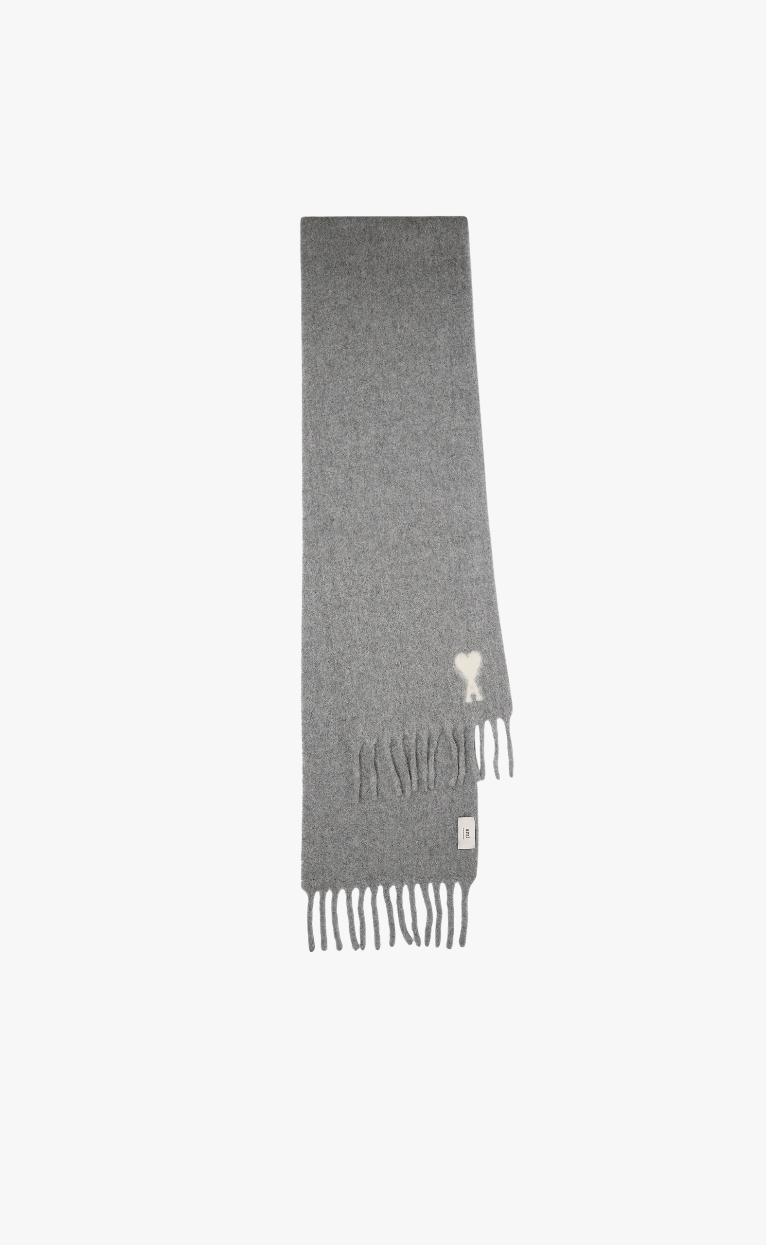 AMI DE COEUR ALPACA GREY SCARF