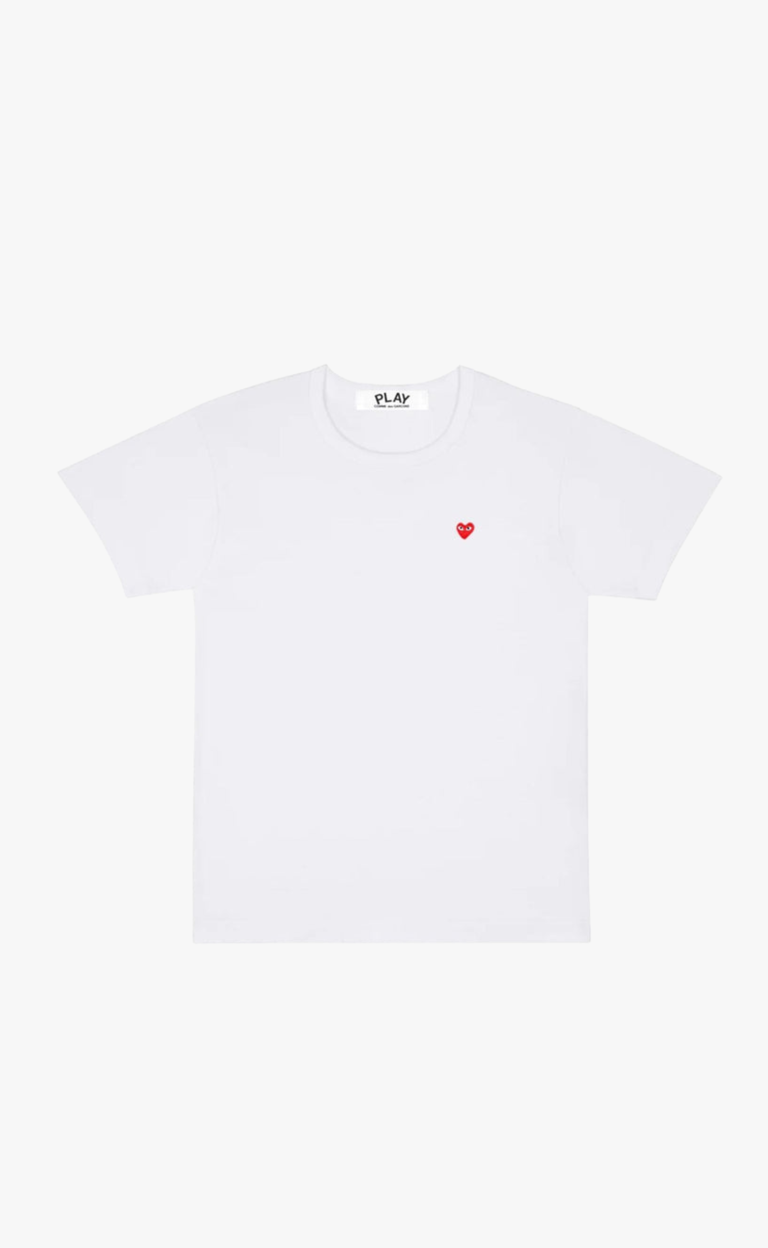 WHITE PLAY COMME DES GARÇONS MINI RED HEART T-SHIRT
