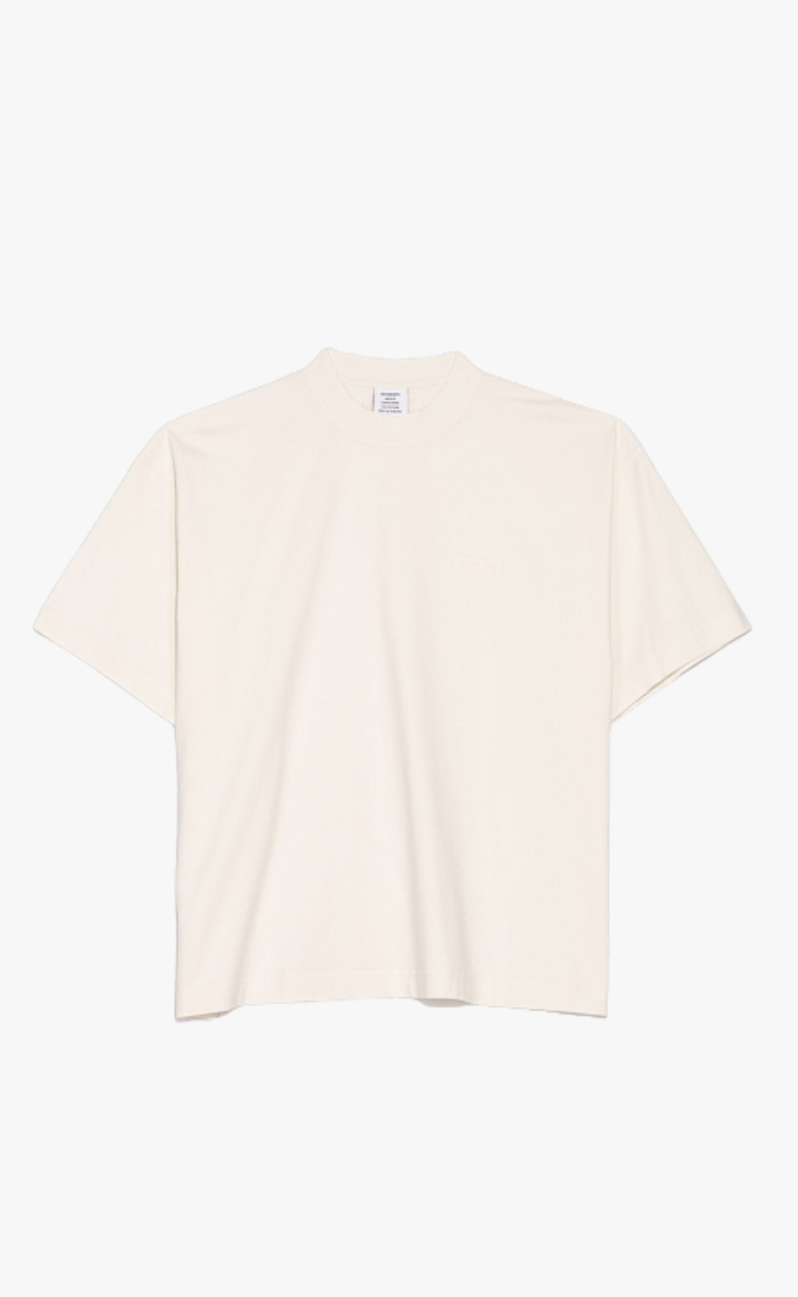 LOGO REGULAR ICE WHITE T-SHIRT