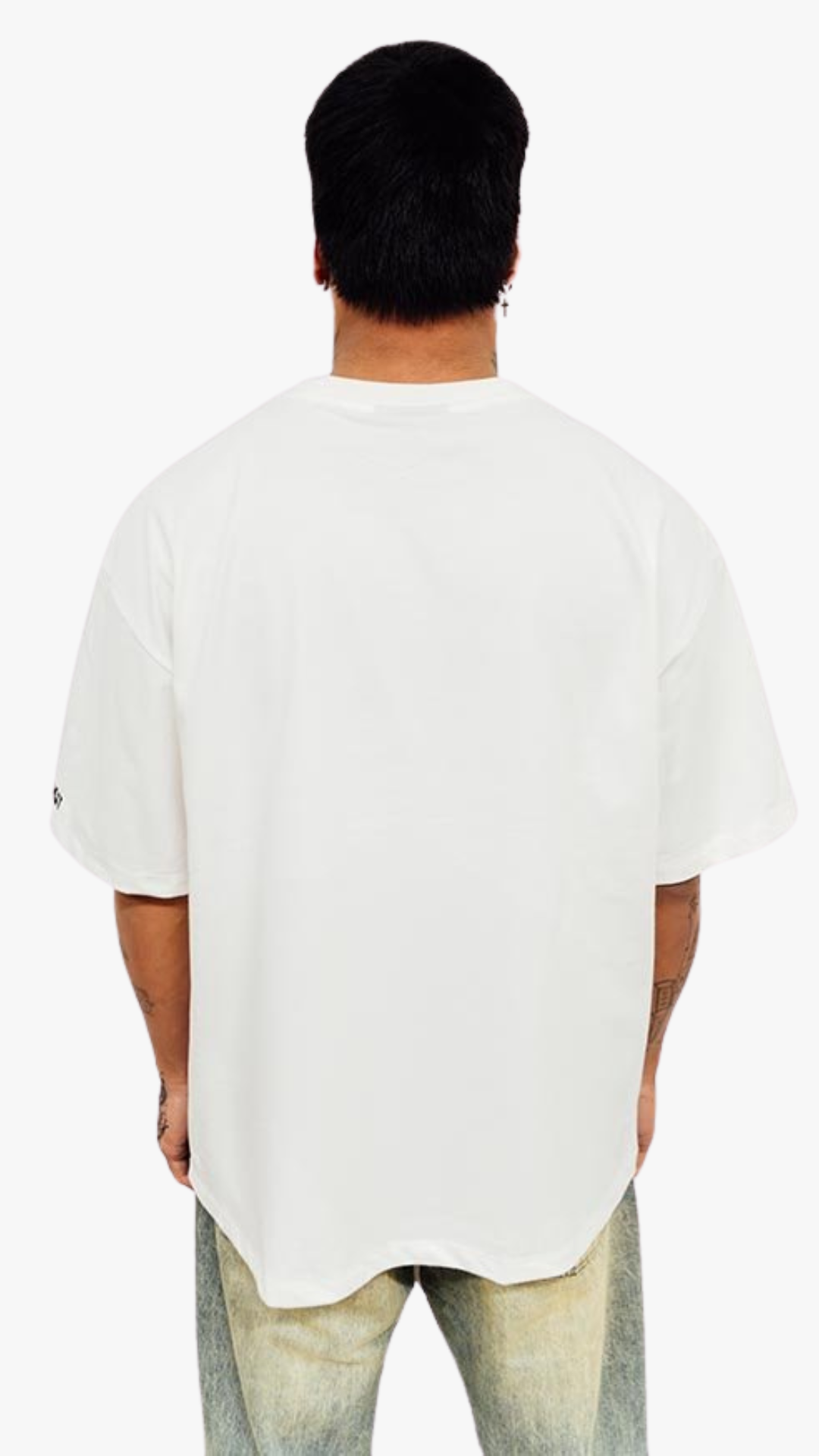 MIDNIGHT BEHIND WHITE T-SHIRT