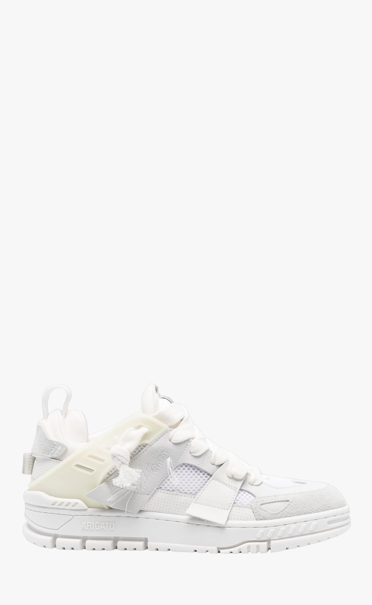 WHITE AREA PATCHWORK SNEAKER