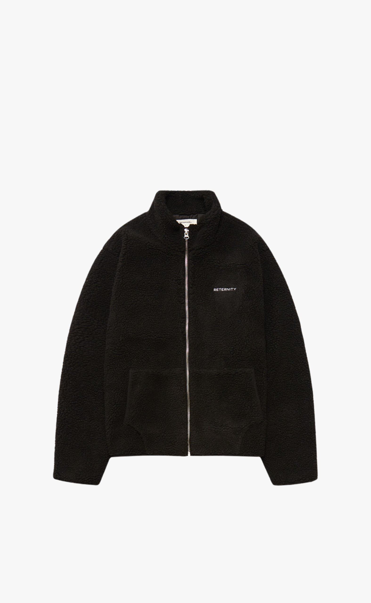 RETERNITY FLEECE BLACK JACKET
