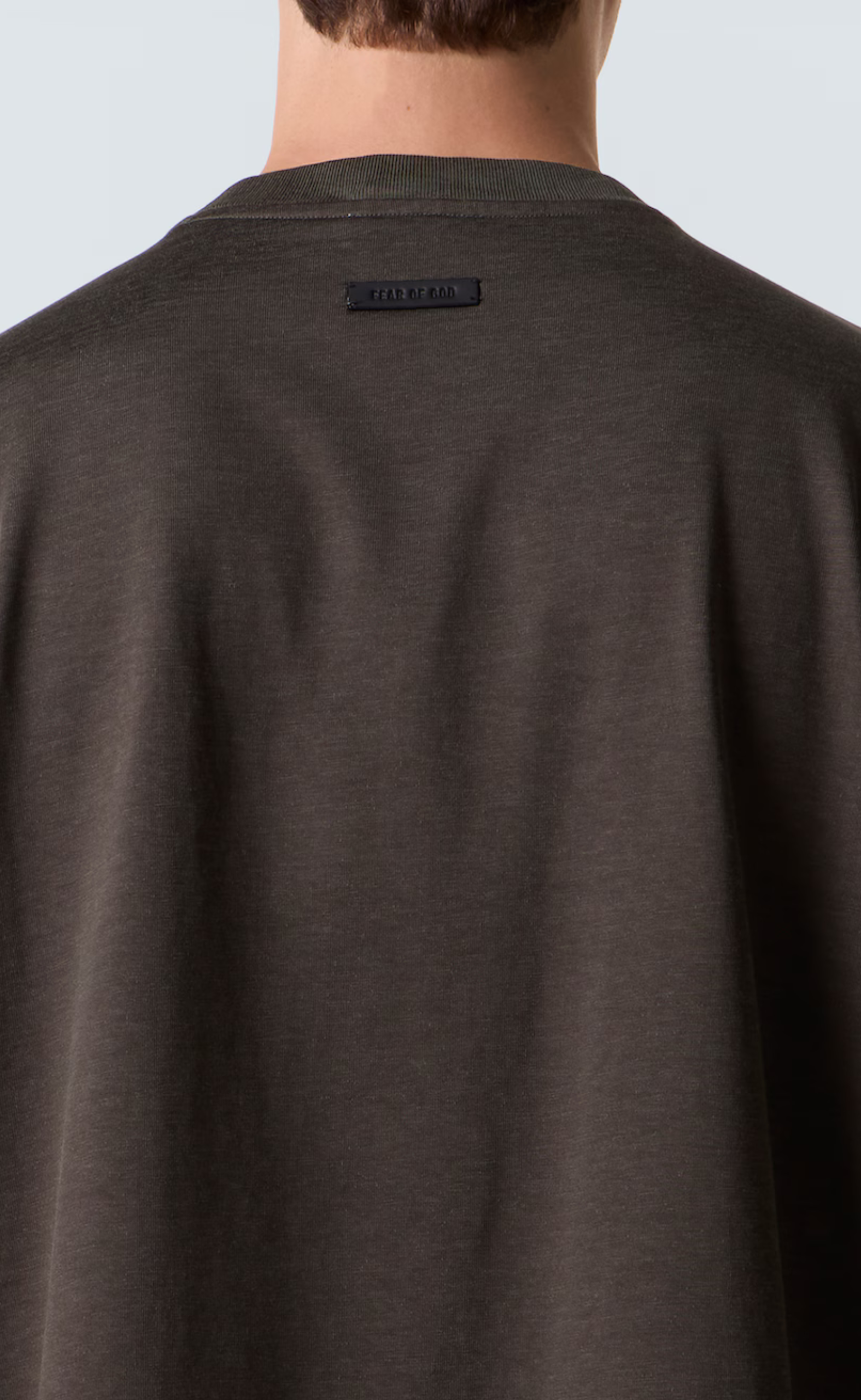 RELAXED SS OFF BLACK T-SHIRT