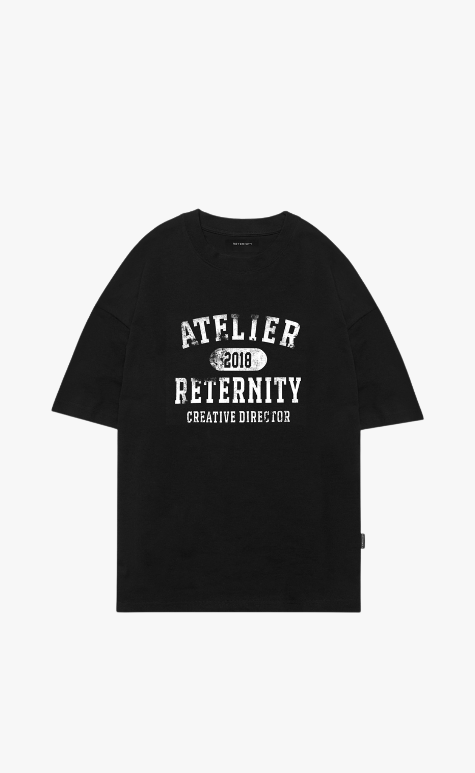 ATELIER EMBLEM BLACK T-SHIRT