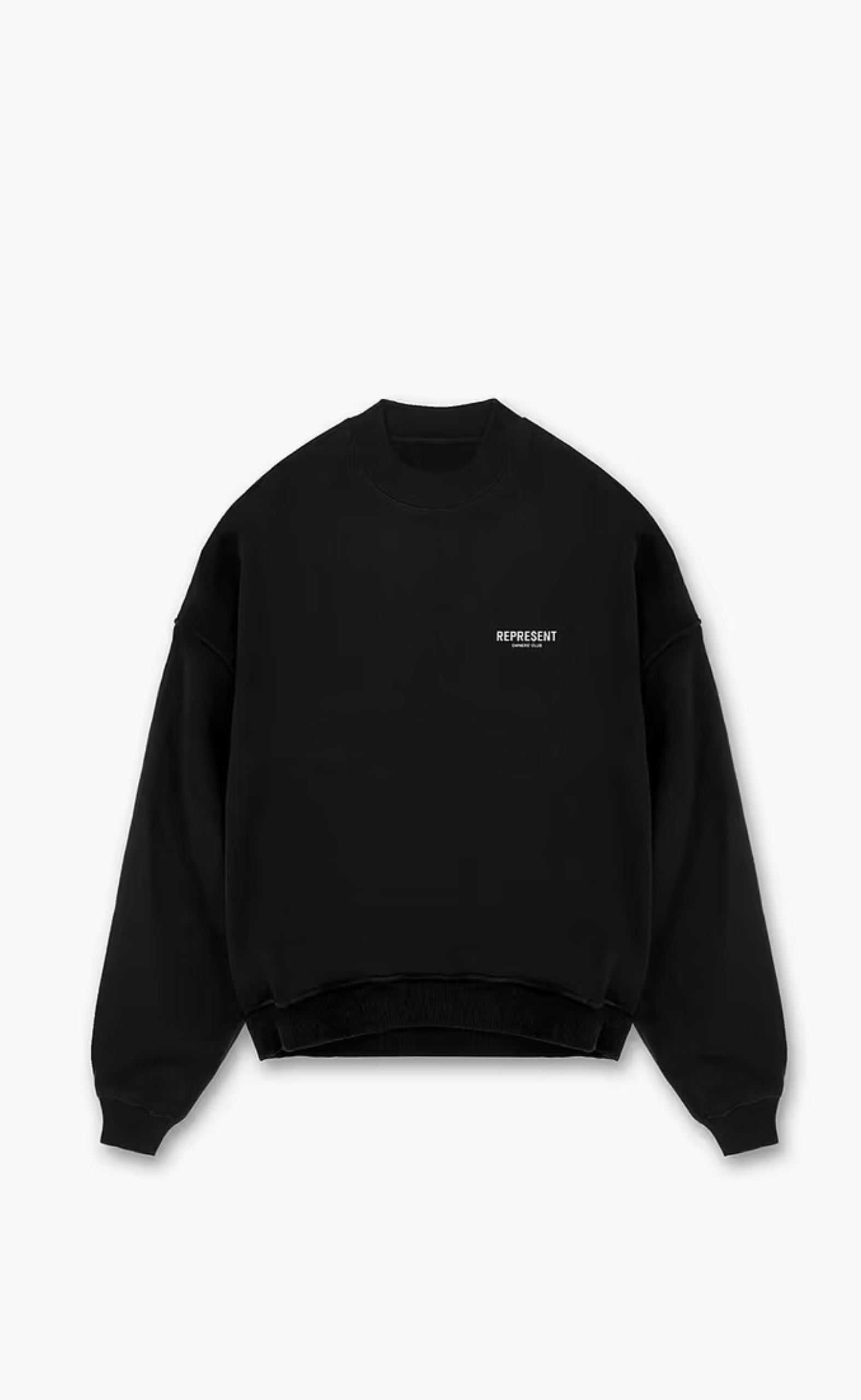 BLACK REPRESENT OWNERS CLUB CREWNECK