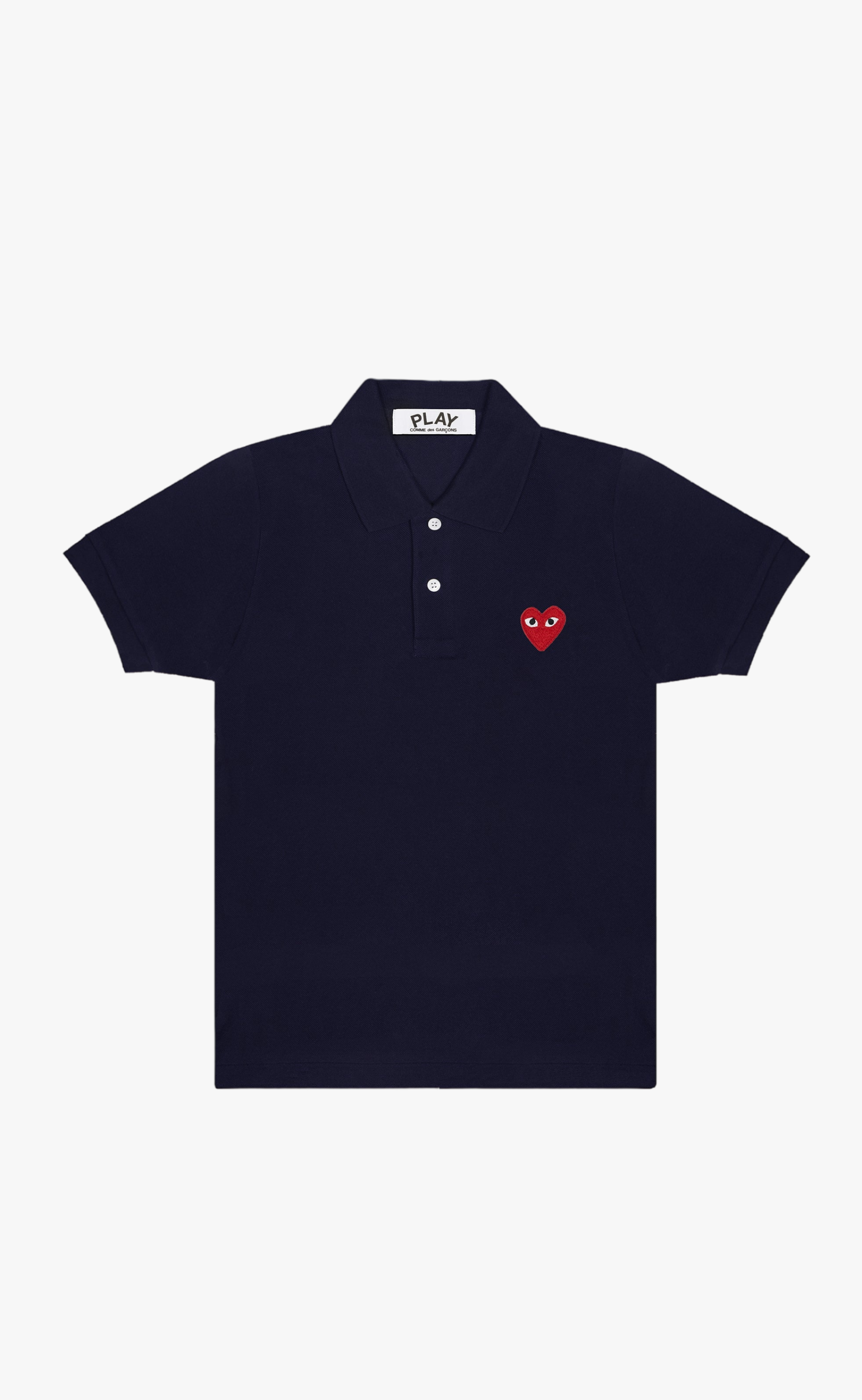 T Shirt Comme Des Garcons Polo Navy Comme Des Garcons Play Gold