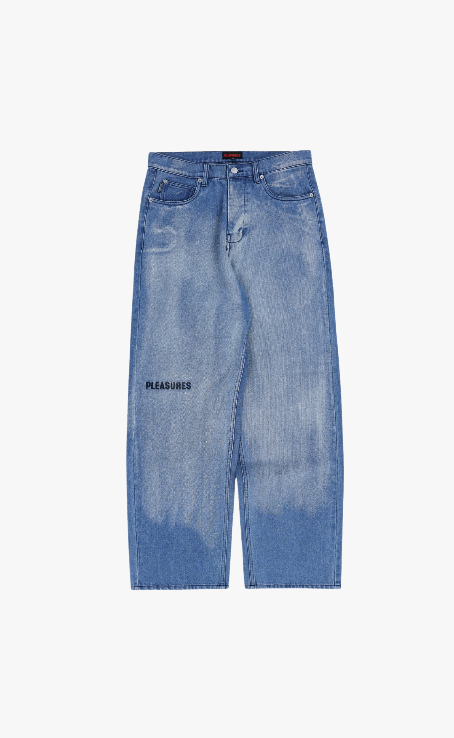 OIL FORMULA BAGGY MID INDIGO JEANS