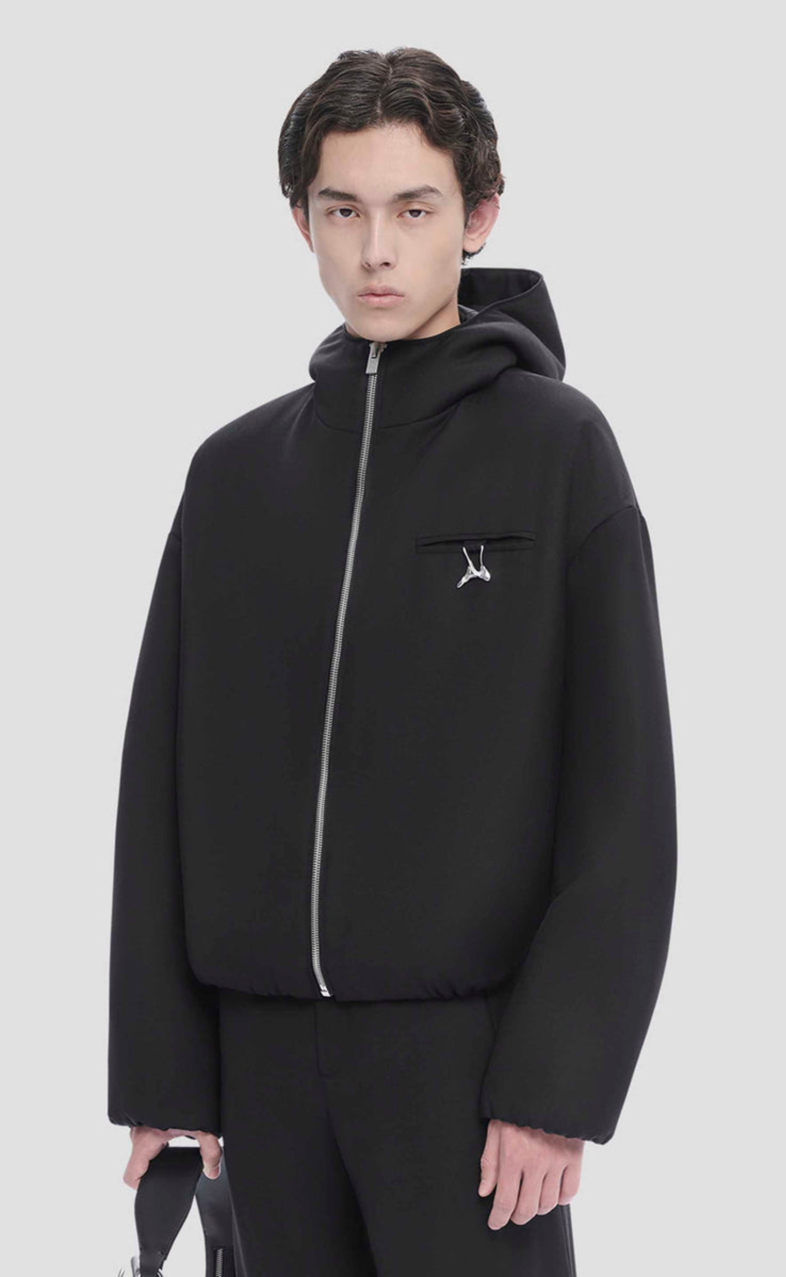 HAPTIC TAILORED BLACK JACKET