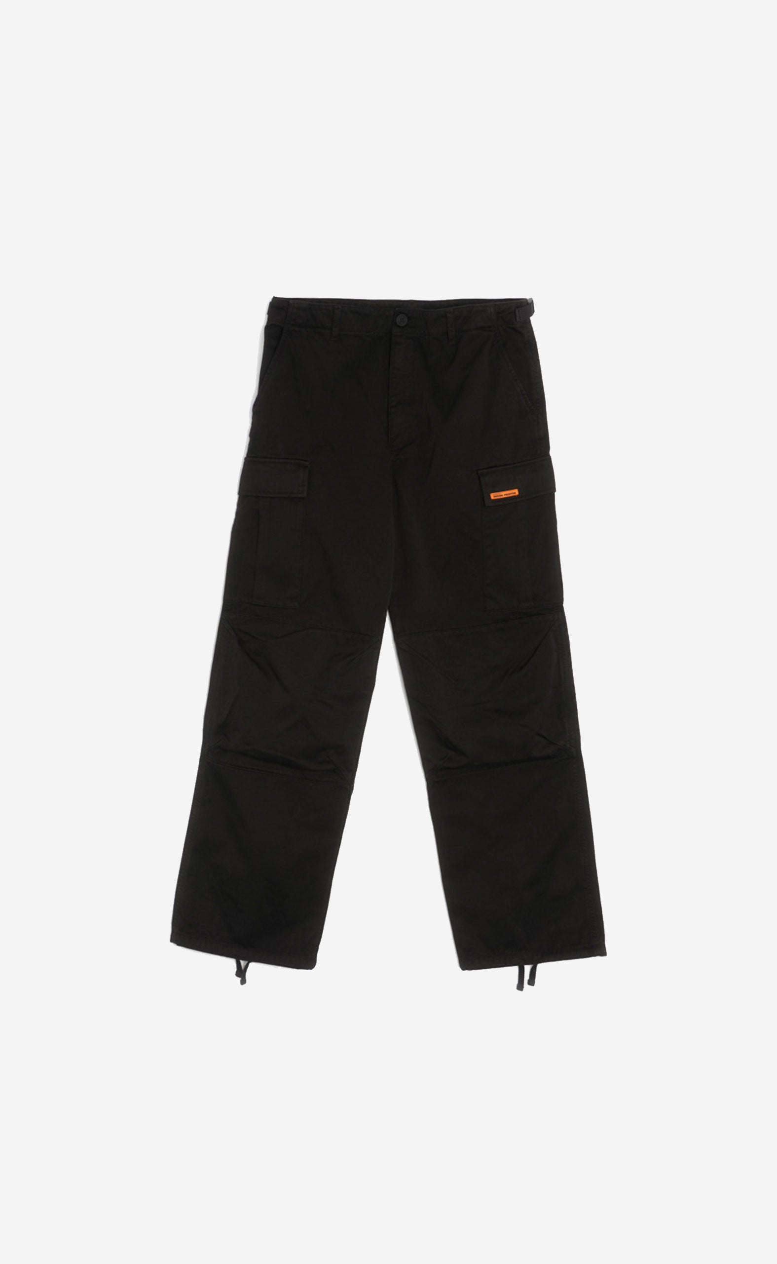 VINTAGE WASH CARGO PANTS BLACK