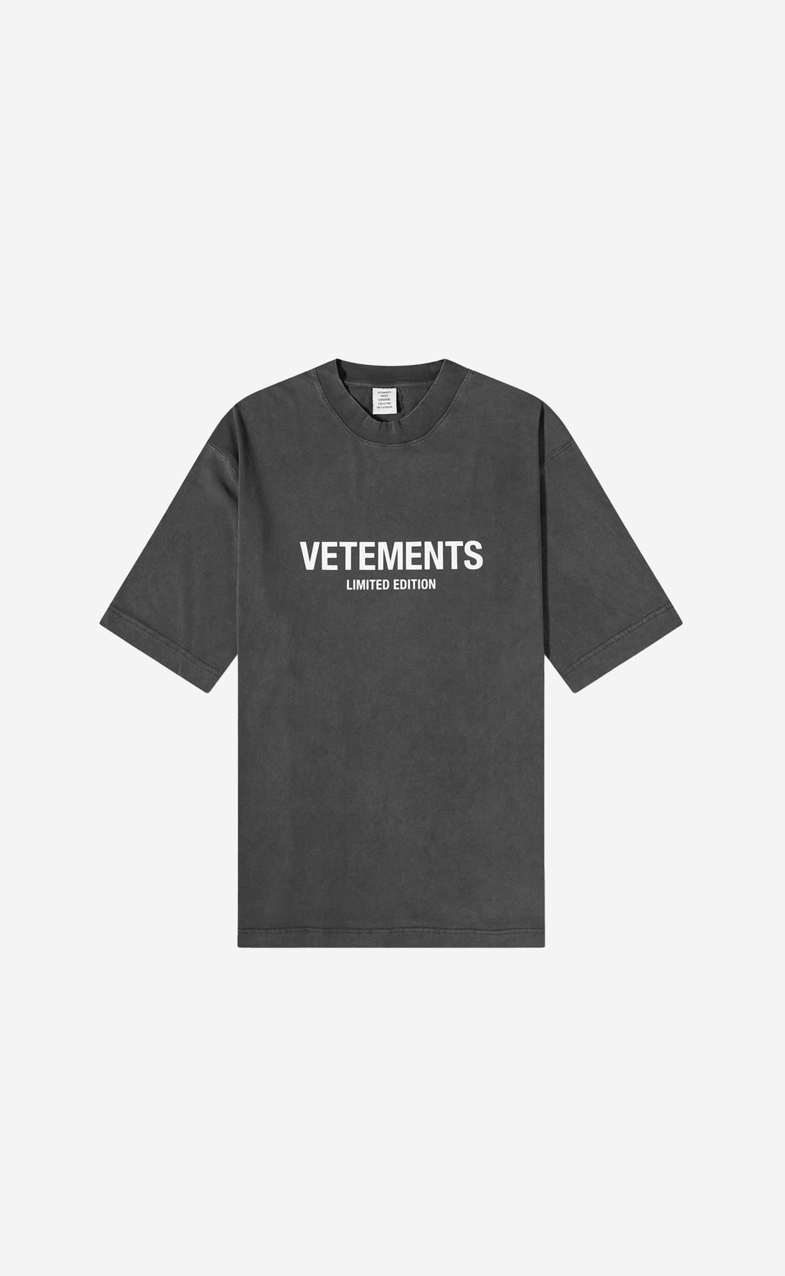 WASHED BLACK LOGO LIMITED EDITION T-SHIRT