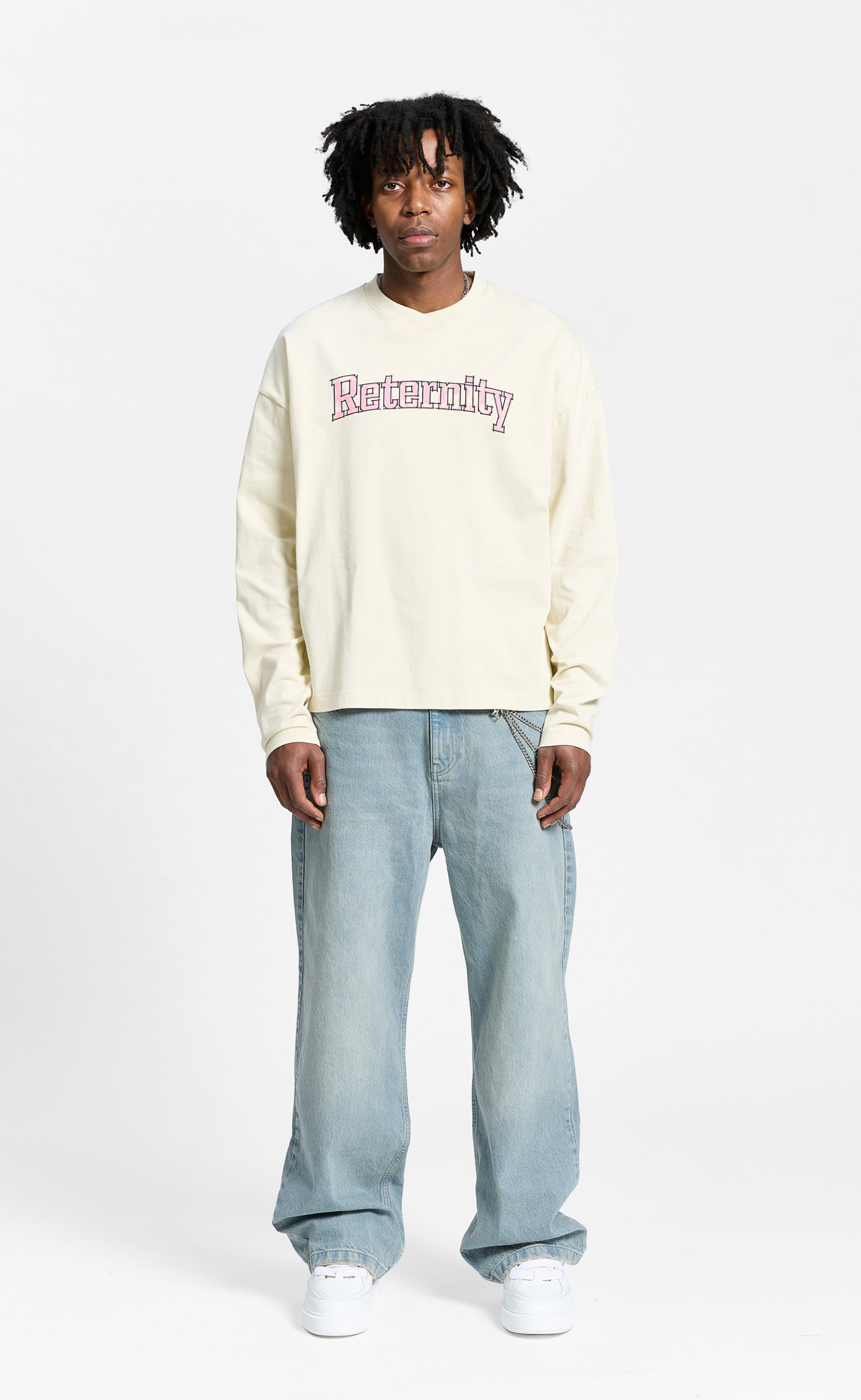 WATERCOLOR CREAM LONGSLEEVE