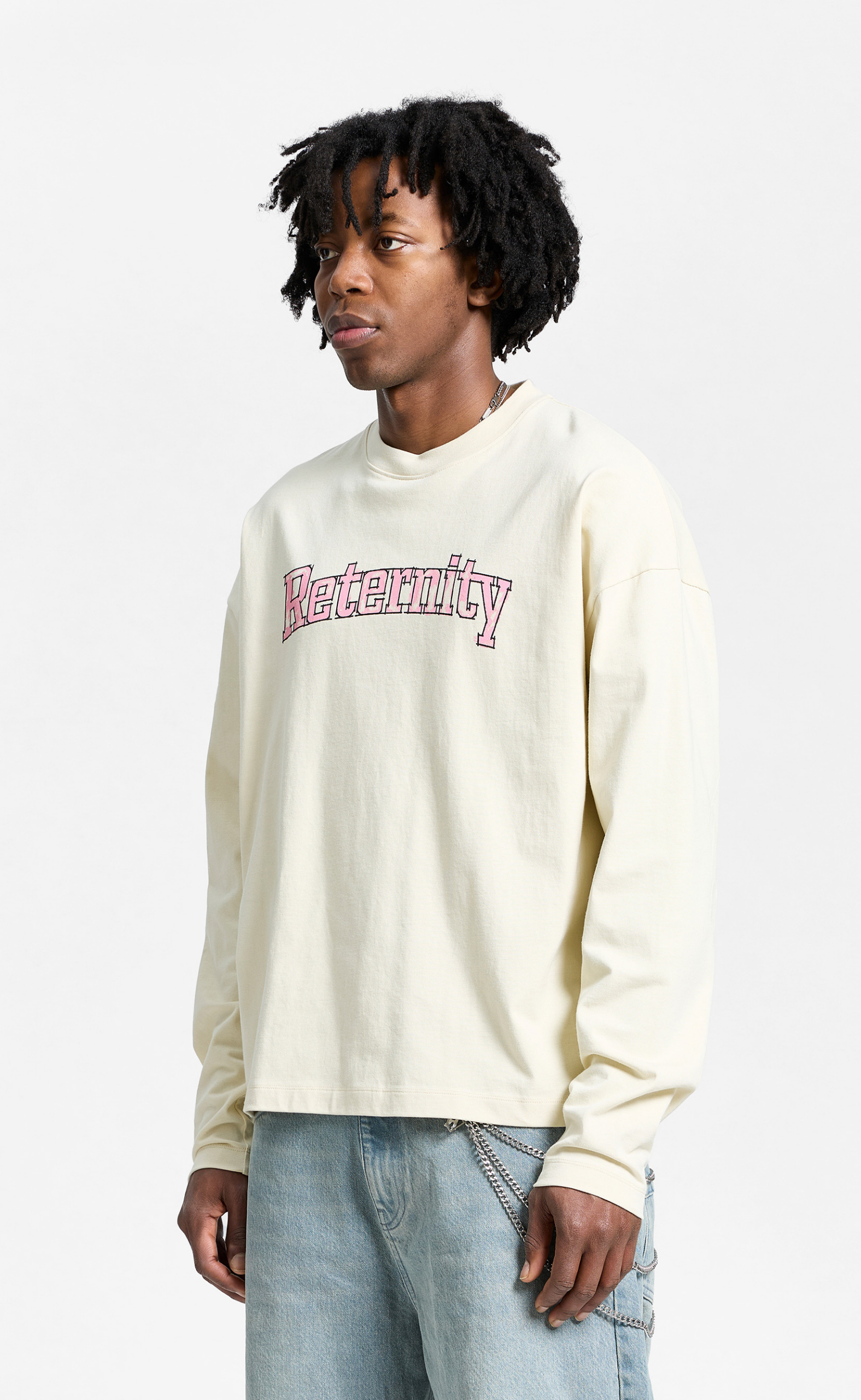 WATERCOLOR CREAM LONGSLEEVE