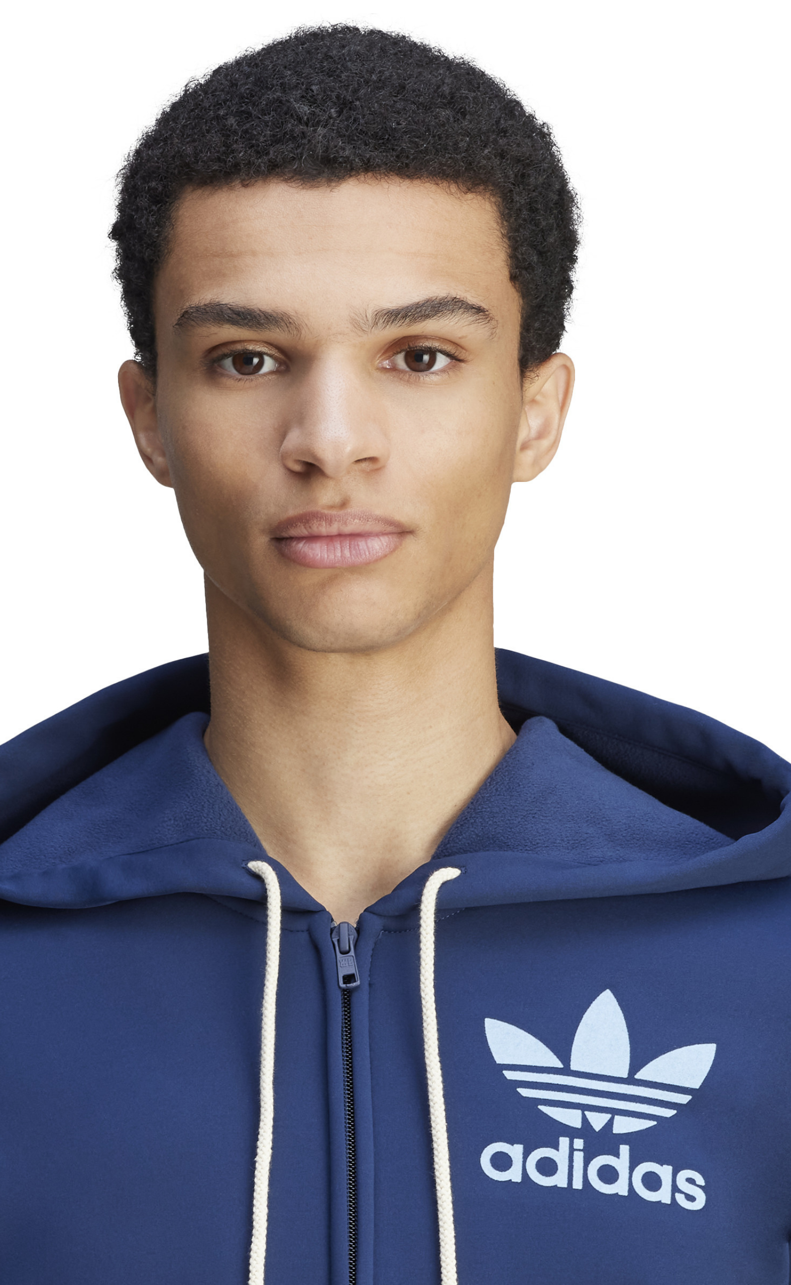WB TRACK HOODIE NAVY HOODIE