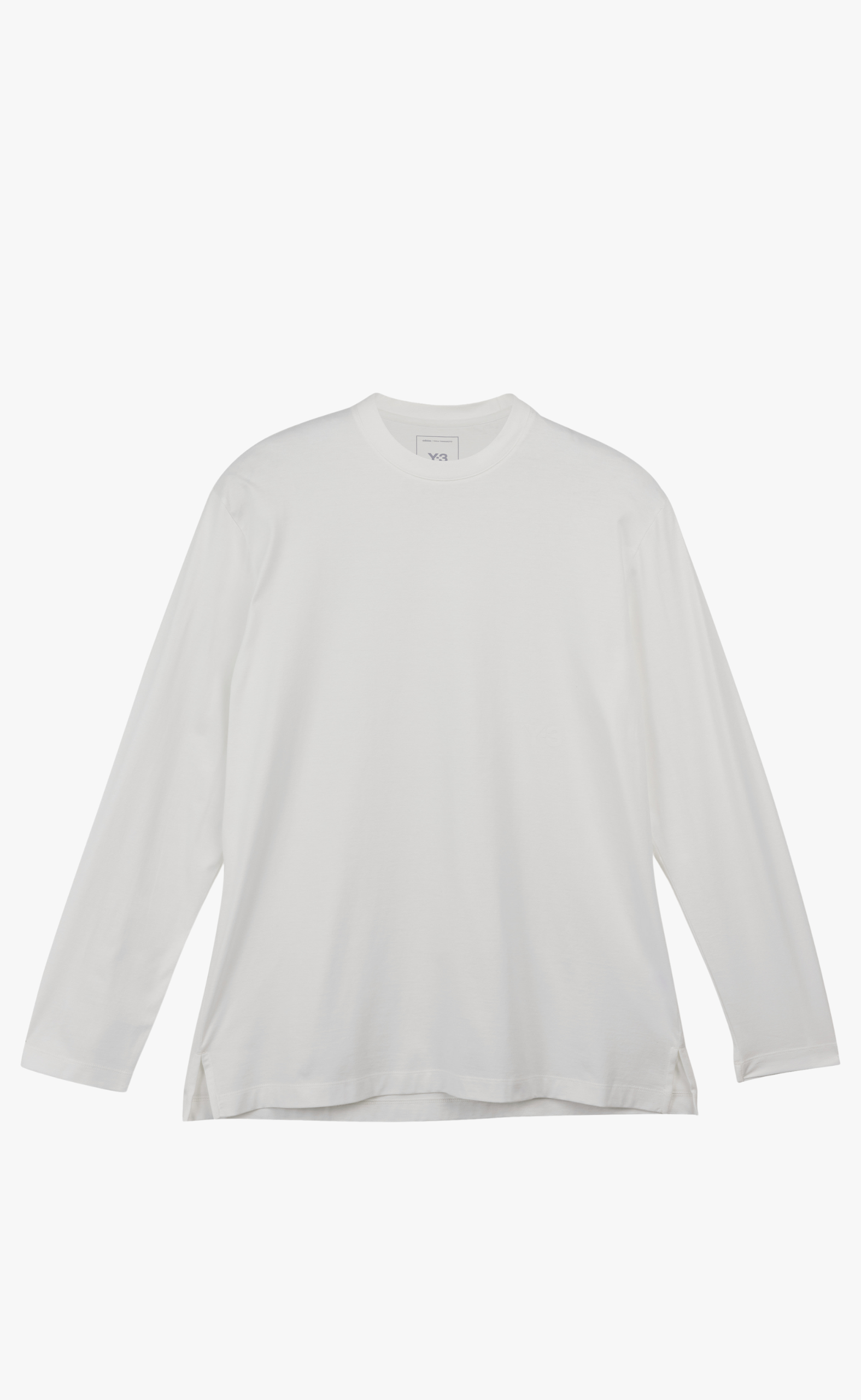 MONO LOGO WHITE LONGSLEEVE