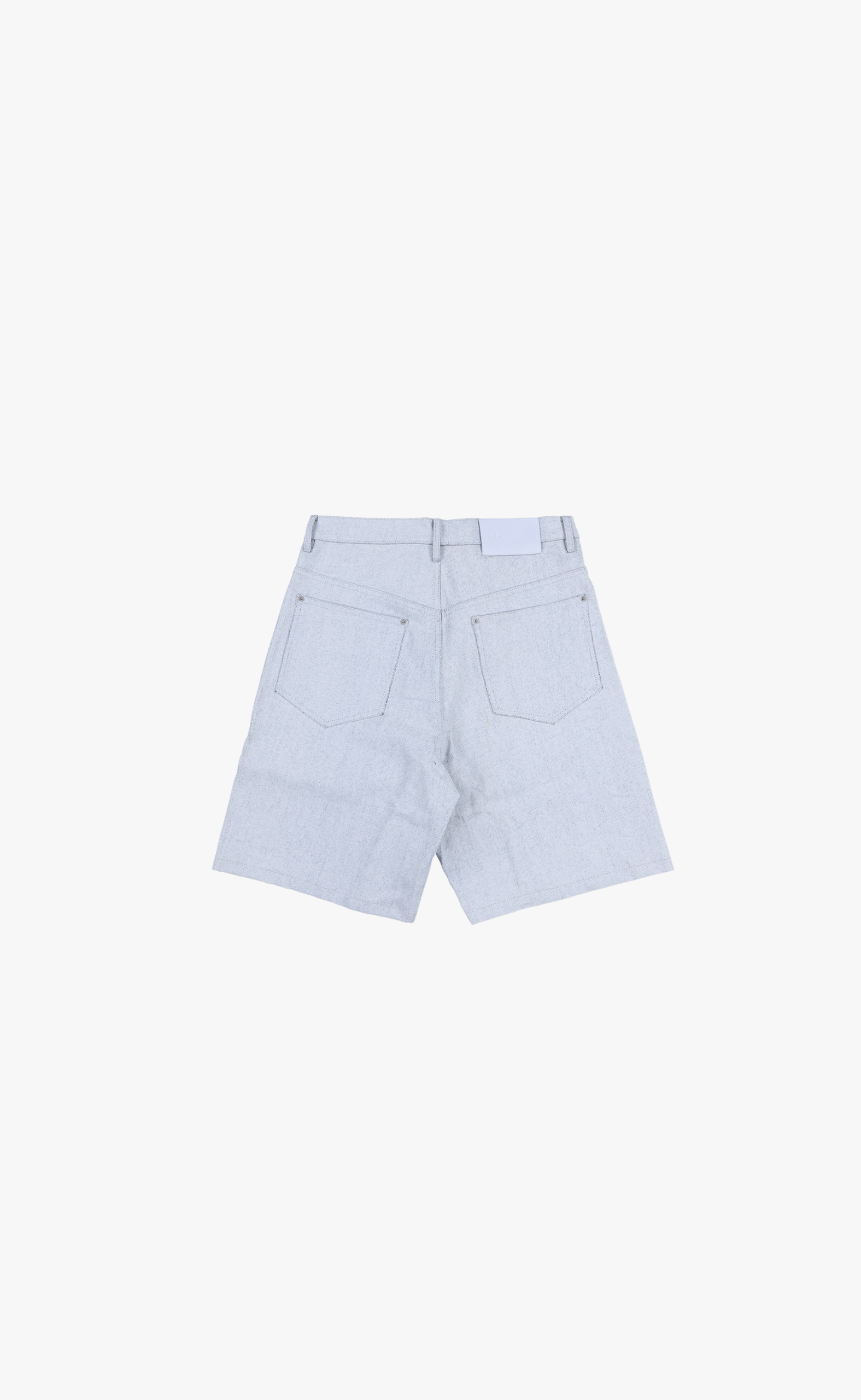 WHITEOUT BAGGY WHITE SHORTS