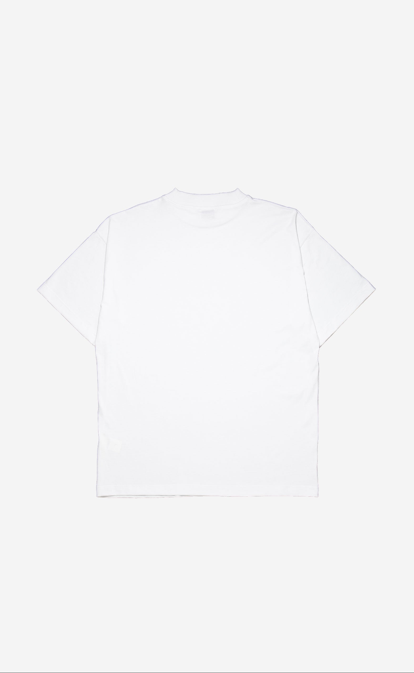WHITE SUNSET LOGO TEE
