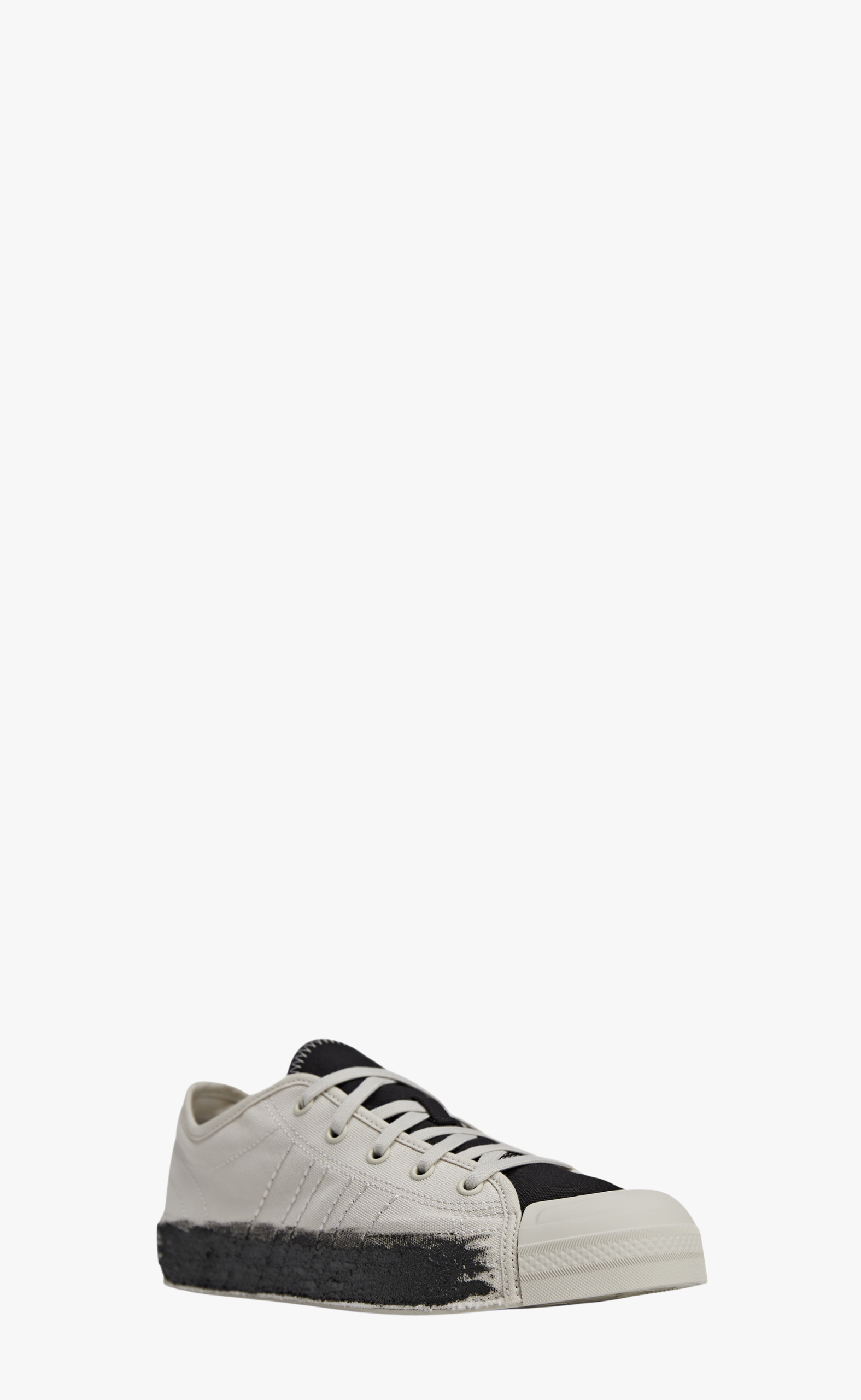 Y-3 NIZZA LO WHITE BLACK SNEAKER