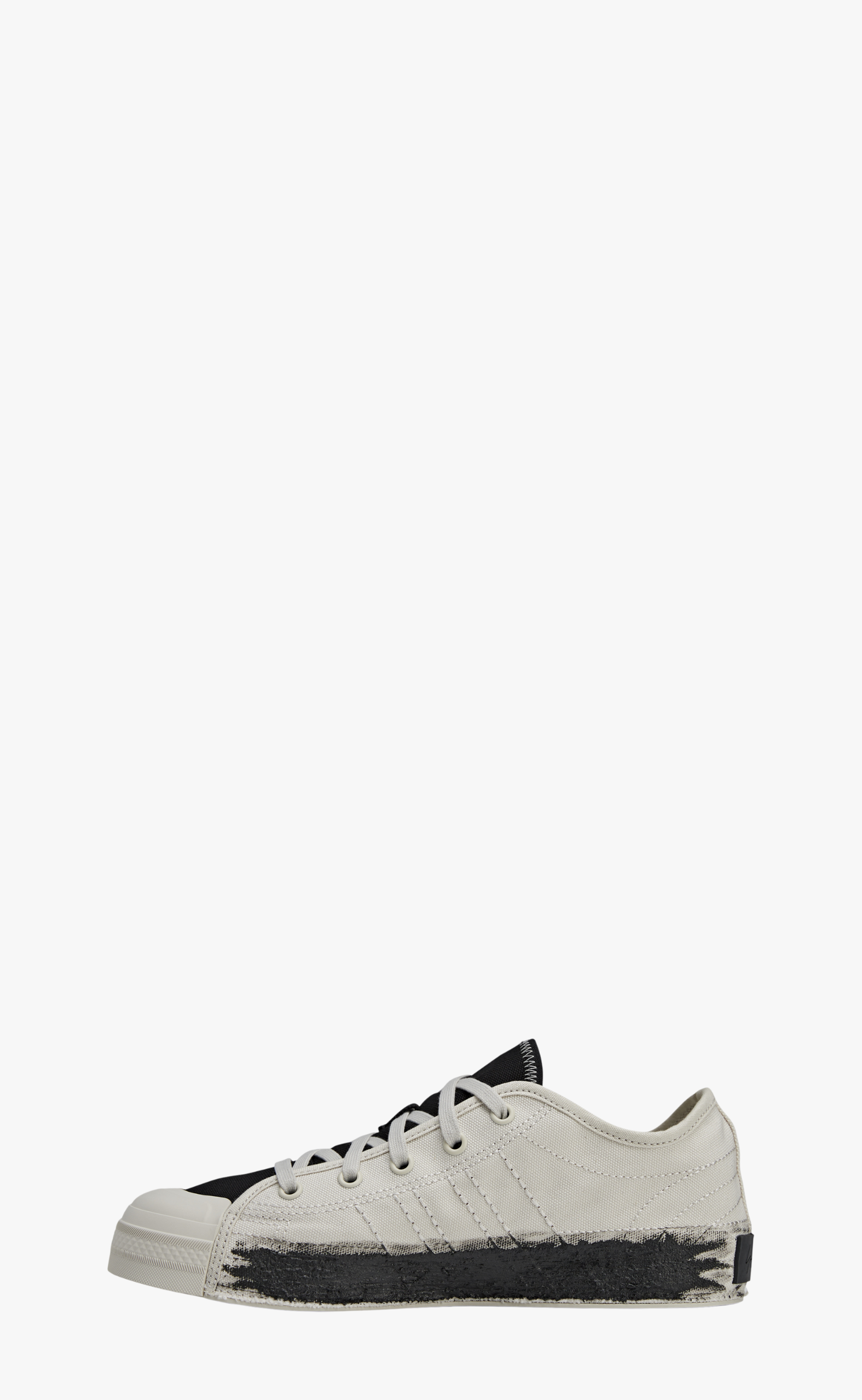 Y-3 NIZZA LO WHITE BLACK SNEAKER