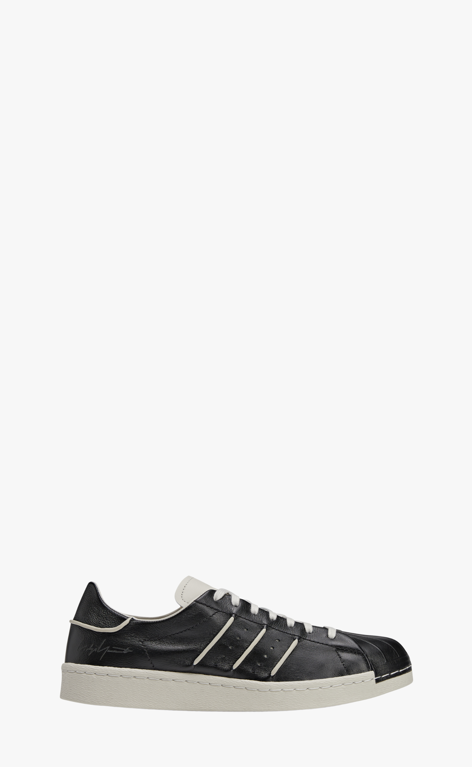 Y-3 SUPERSTAR BLACK WHITE SNEAKER