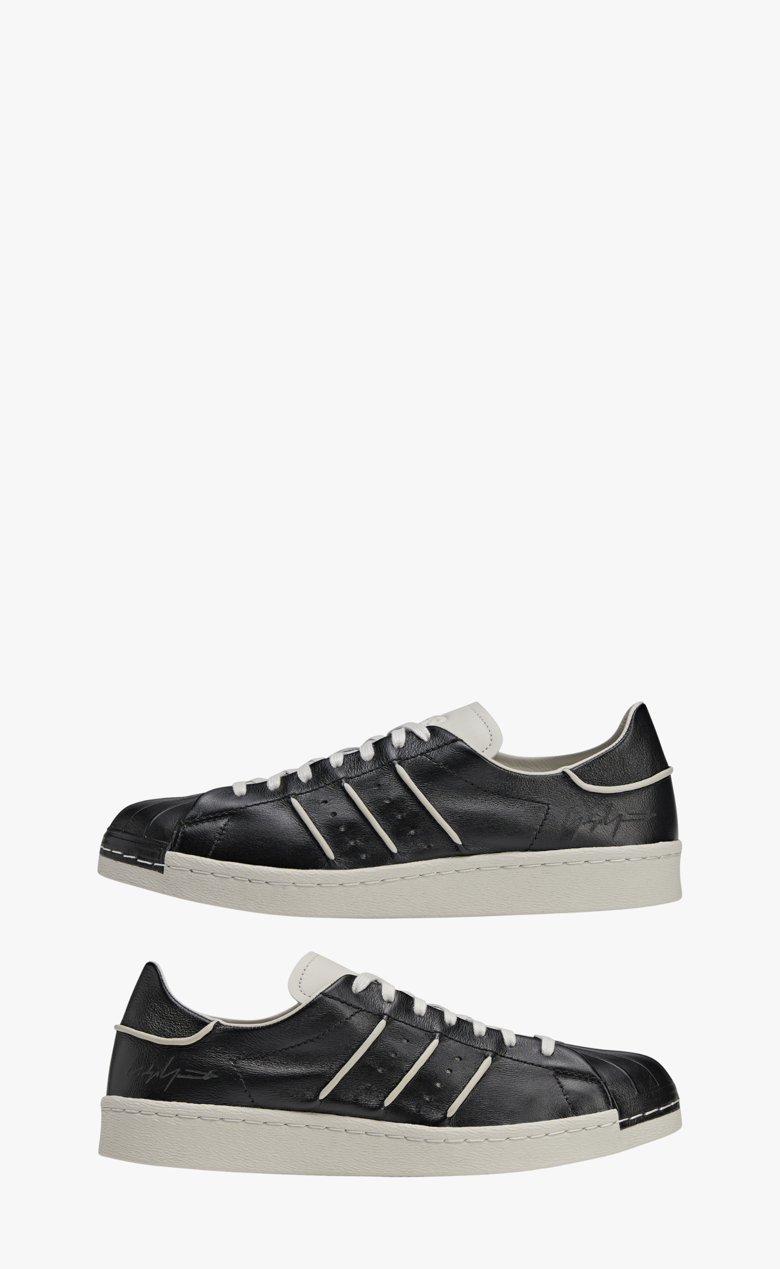 Y-3 SUPERSTAR BLACK WHITE SNEAKER