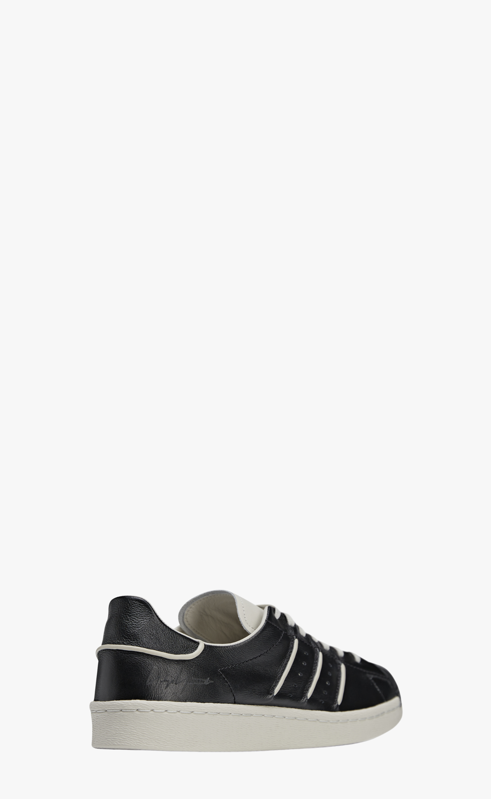 Y-3 SUPERSTAR BLACK WHITE SNEAKER