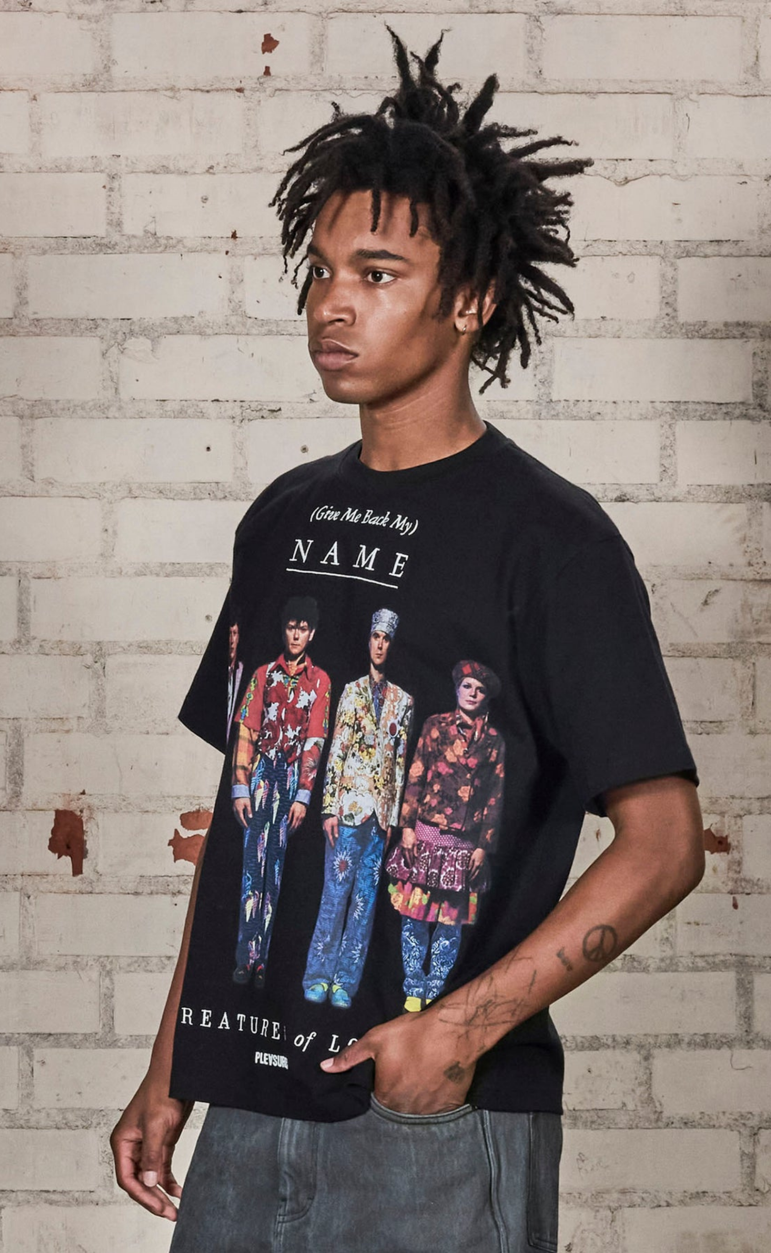 CREATURES HEAVYWEIGHT BLACK T-SHIRT