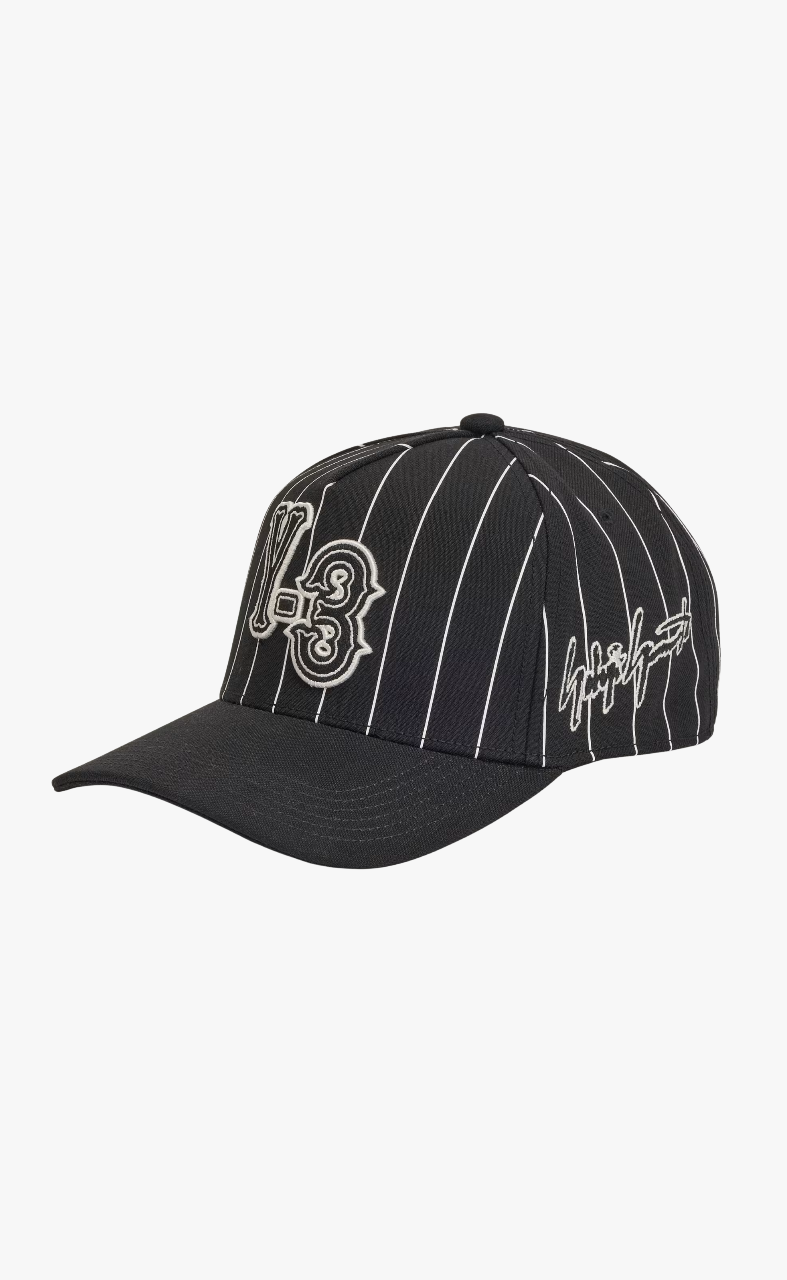 Y-3 PINSTRIPE BLACK HAT