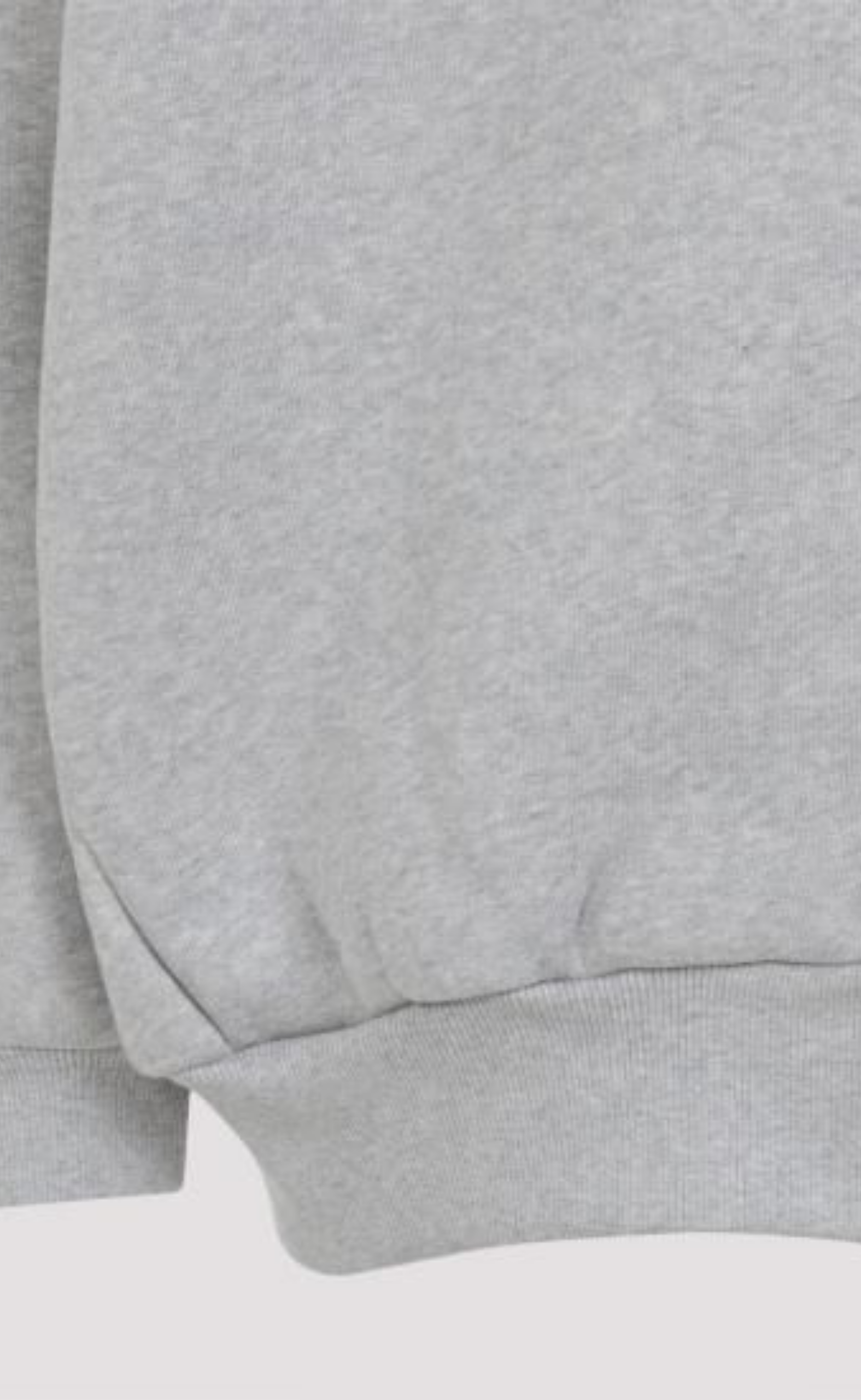 ATHLETICS ZIP UP MELANGE GREY HOODIE