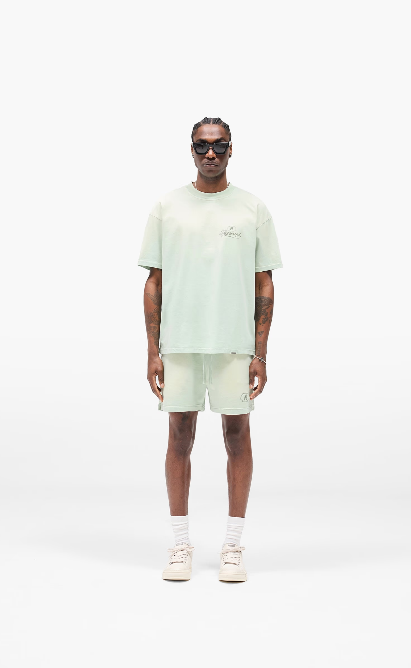 GRAND VINTAGE WASHED SAGE T-SHIRT