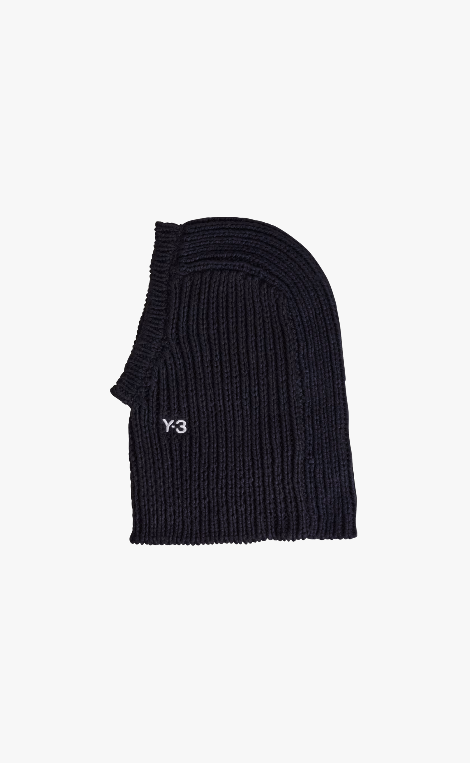 Y-3 KNIT HOOD BLACK BALACLAVA