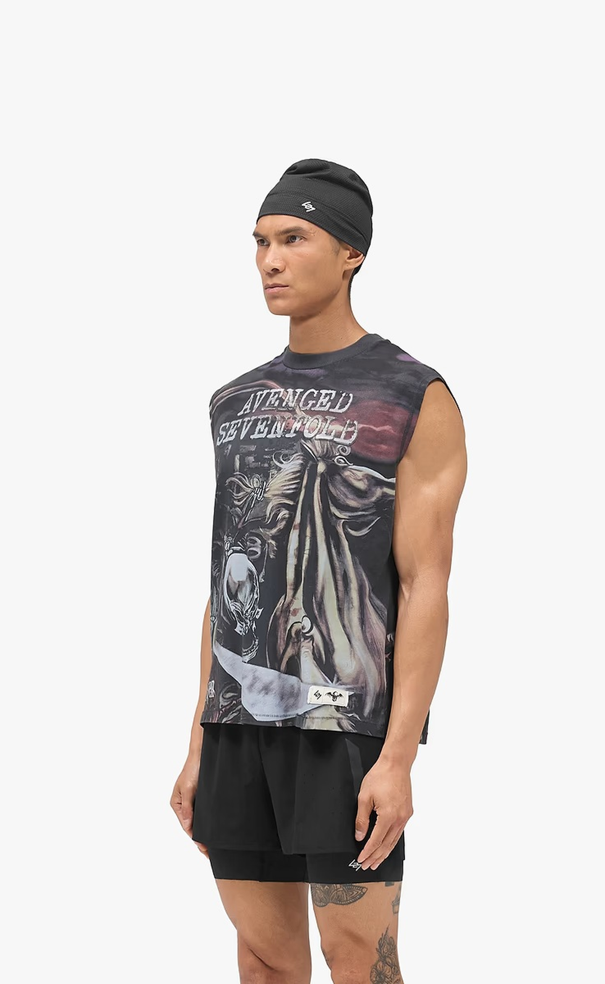 247 AVENGED SEVENFOLD CITY OF EVIL AGED BLACK TANK TOP