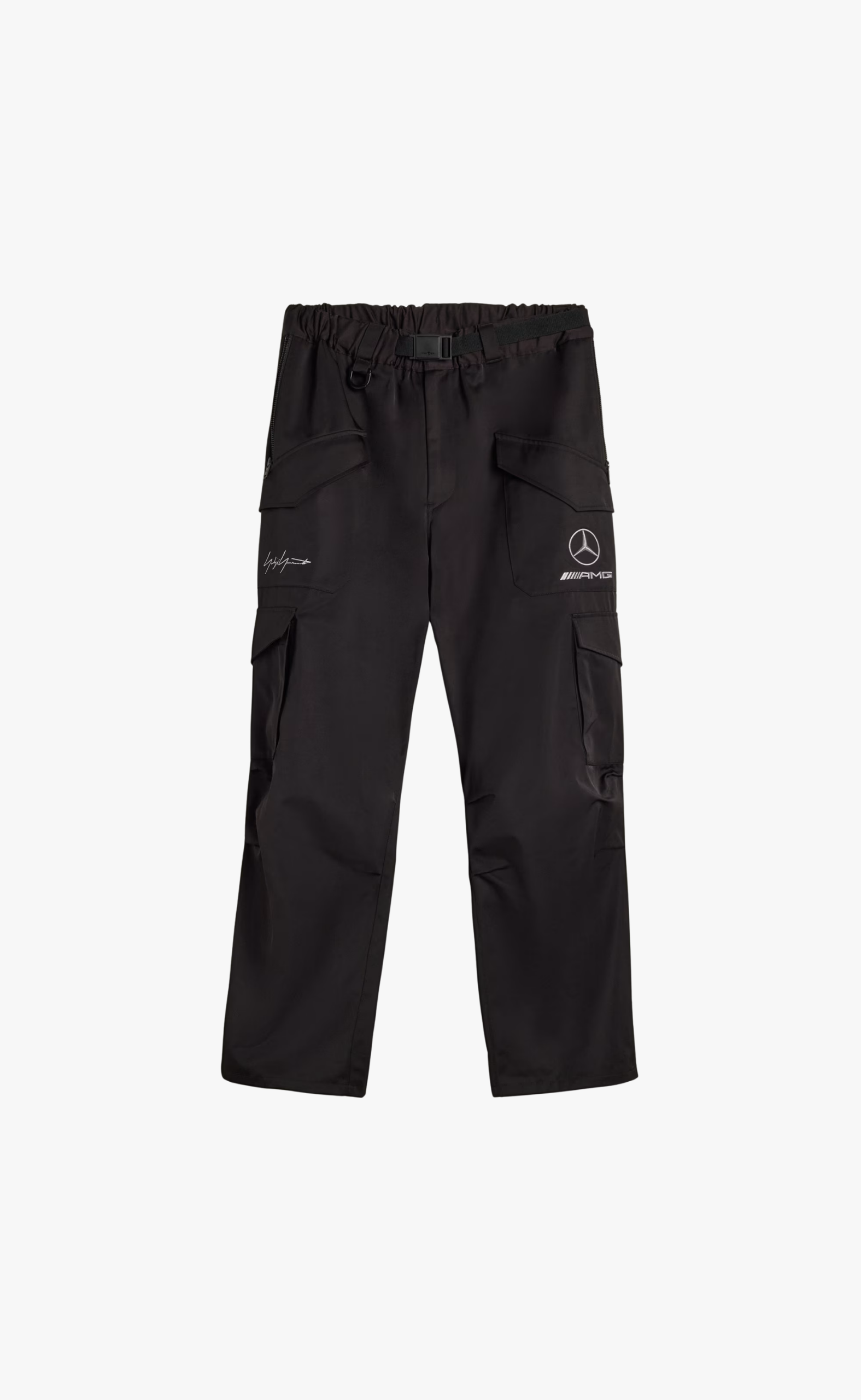 F1 MERCEDES CARGO BLACK PANTS