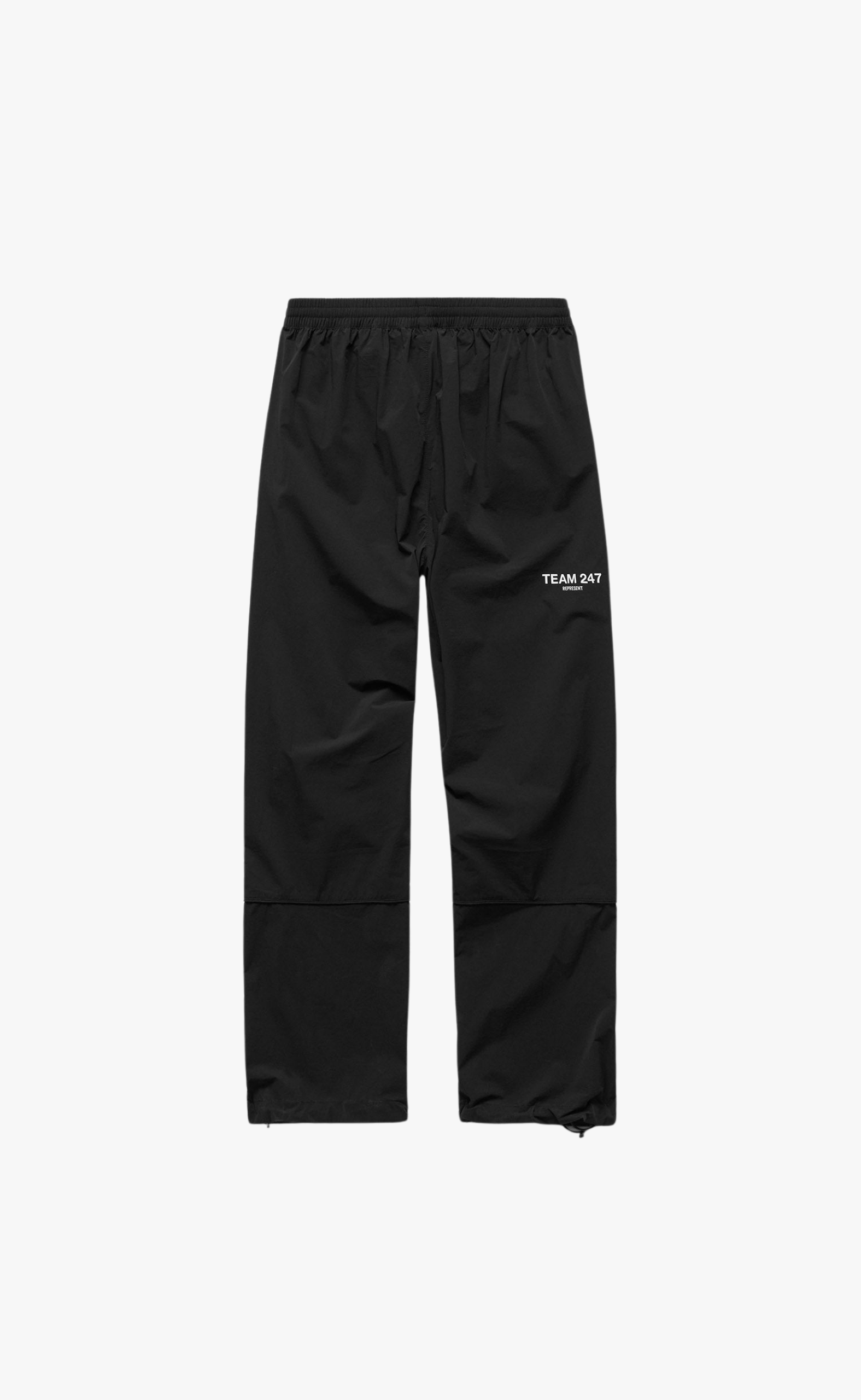 TEAM 247 STRAIGHT LEG TRACK JET BLACK PANTS