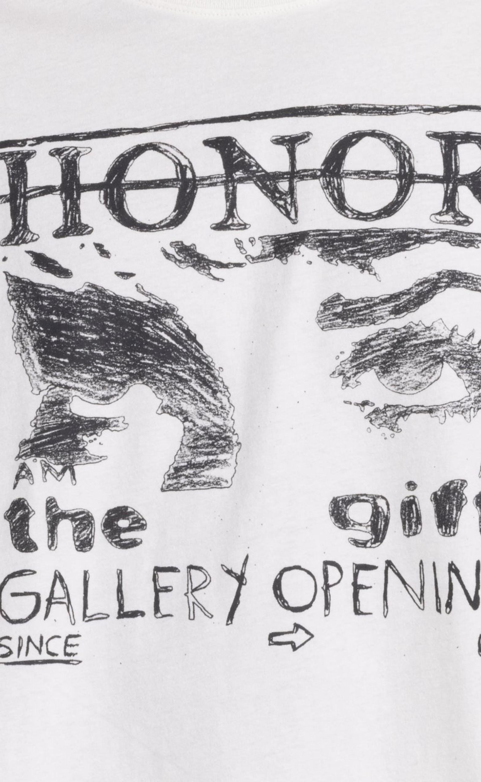 ART THAT REFLECTS BONE T-SHIRT