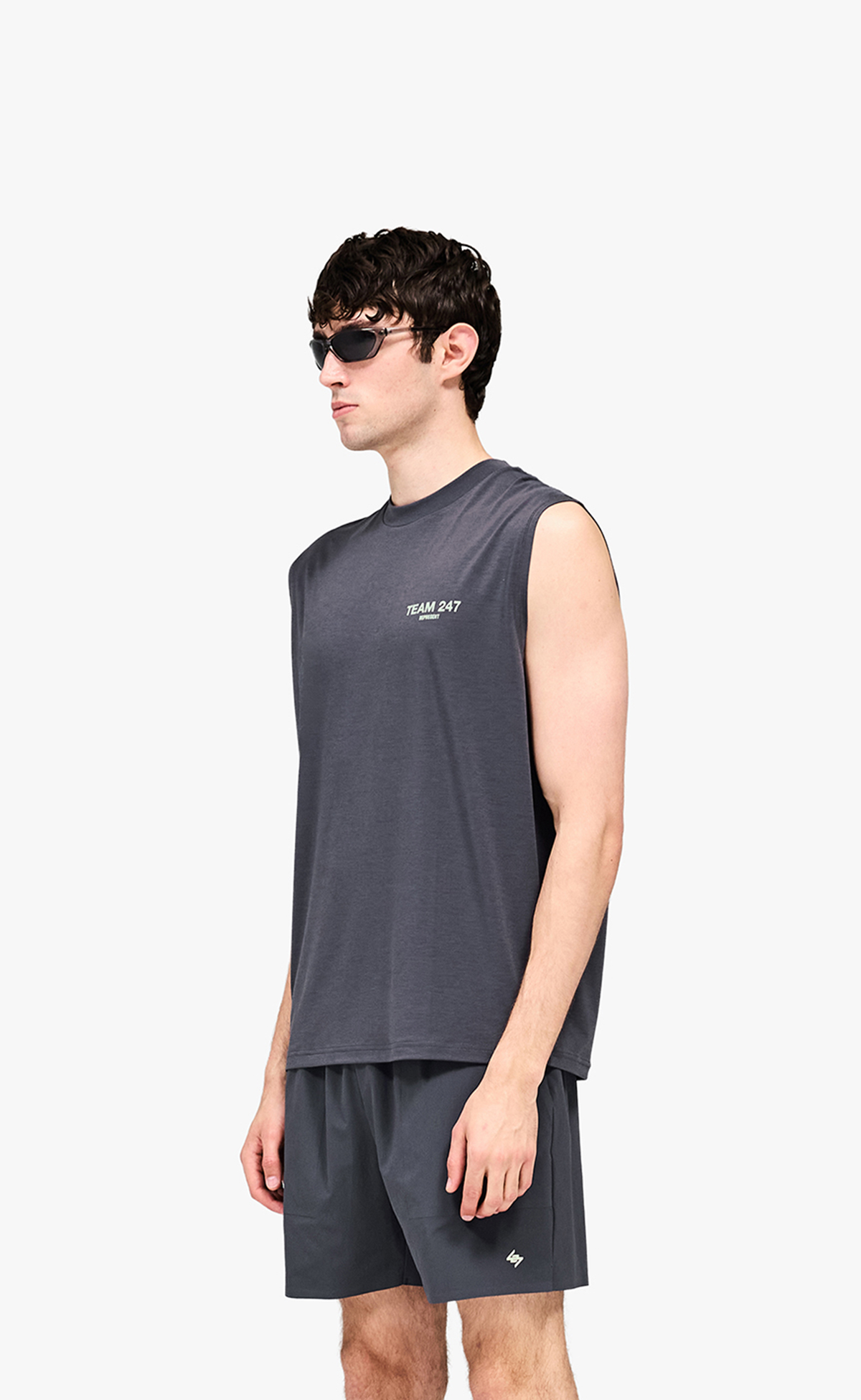 247 TEAM OVERSIZED GRAPHENE TANK TOP